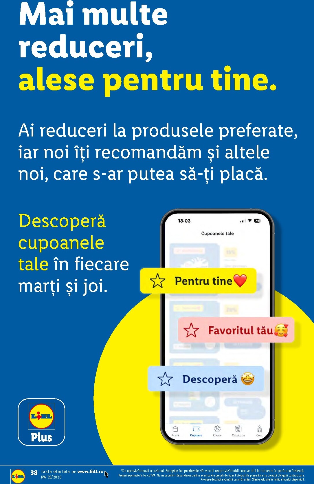 lidl - Lidl pliante pentru săptămâna viitoare de la luni 21.09.2026 până la duminică 27.09.2026 - page: 38