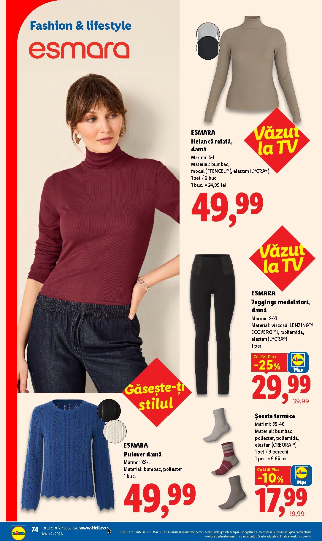 lidl - Lidl pliante pentru săptămâna viitoare de la luni 12.10.2026 până la duminică 18.10.2026 - page: 74