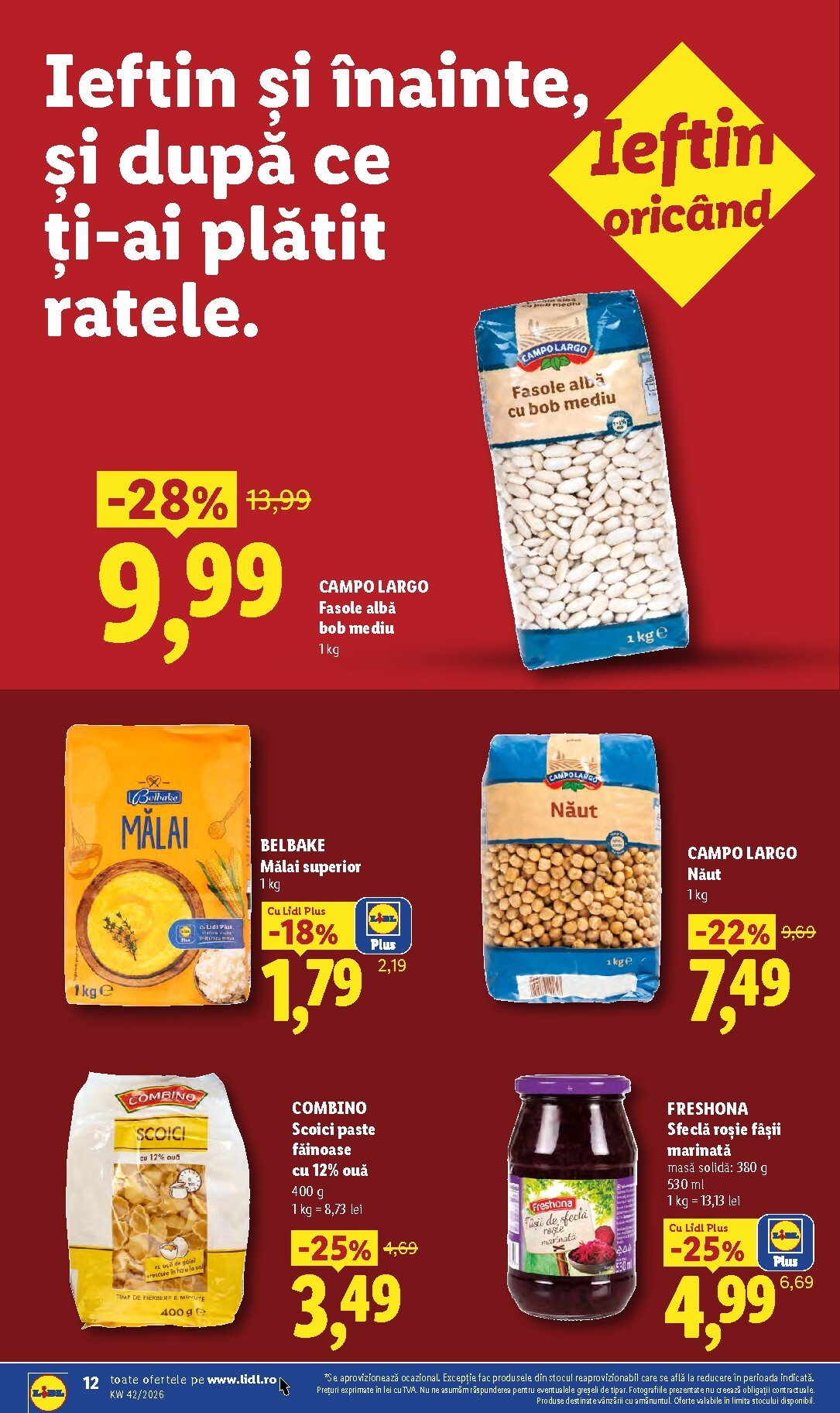 lidl - Lidl pliante pentru săptămâna viitoare de la luni 12.10.2026 până la duminică 18.10.2026 - page: 12