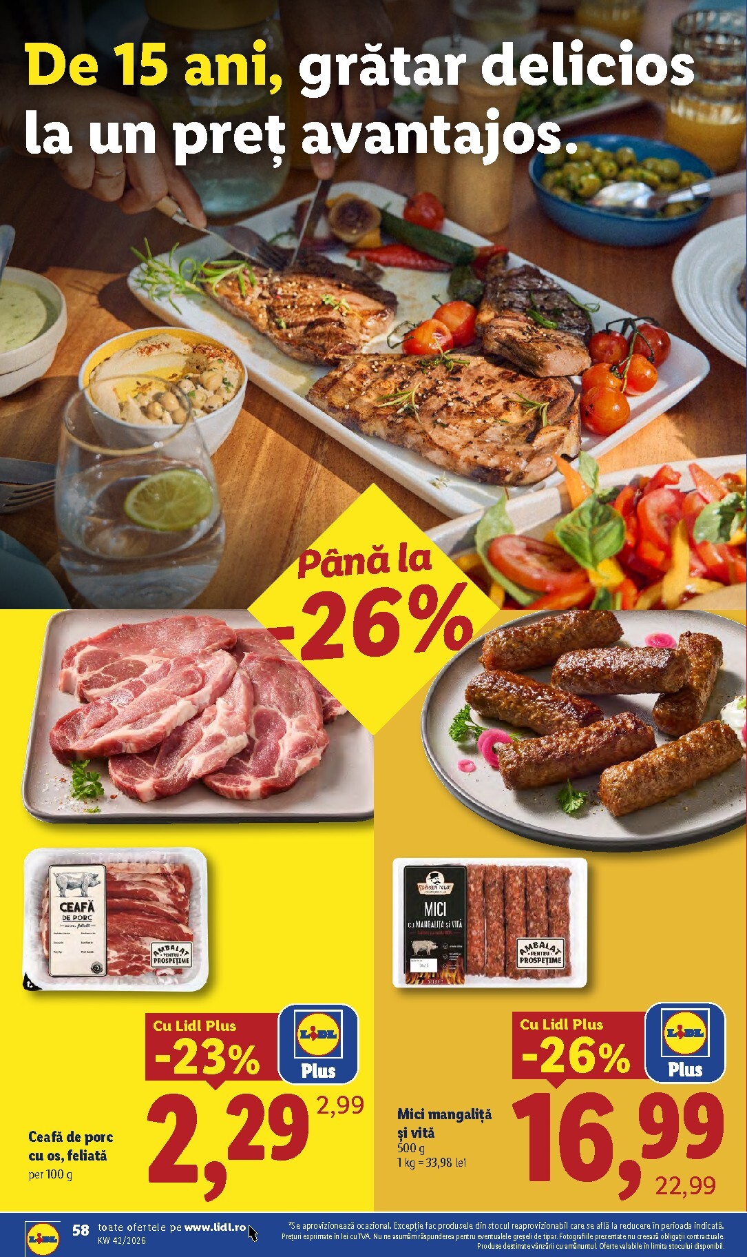 lidl - Lidl pliante pentru săptămâna viitoare de la luni 12.10.2026 până la duminică 18.10.2026 - page: 58