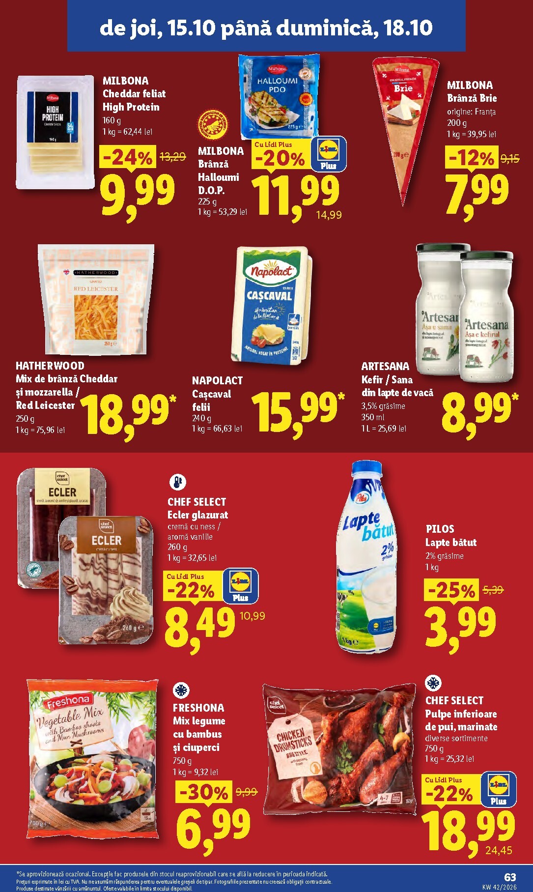 lidl - Lidl pliante pentru săptămâna viitoare de la luni 12.10.2026 până la duminică 18.10.2026 - page: 63