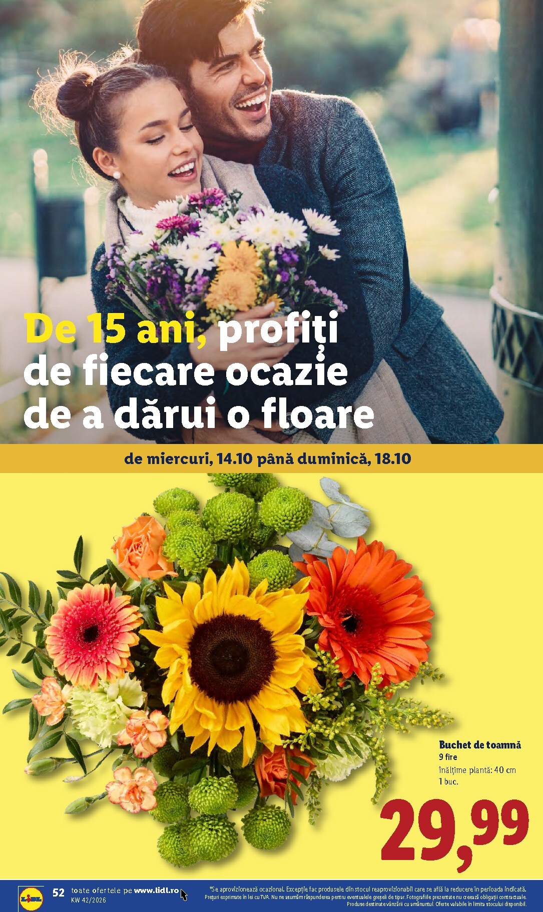 lidl - Lidl pliante pentru săptămâna viitoare de la luni 12.10.2026 până la duminică 18.10.2026 - page: 52