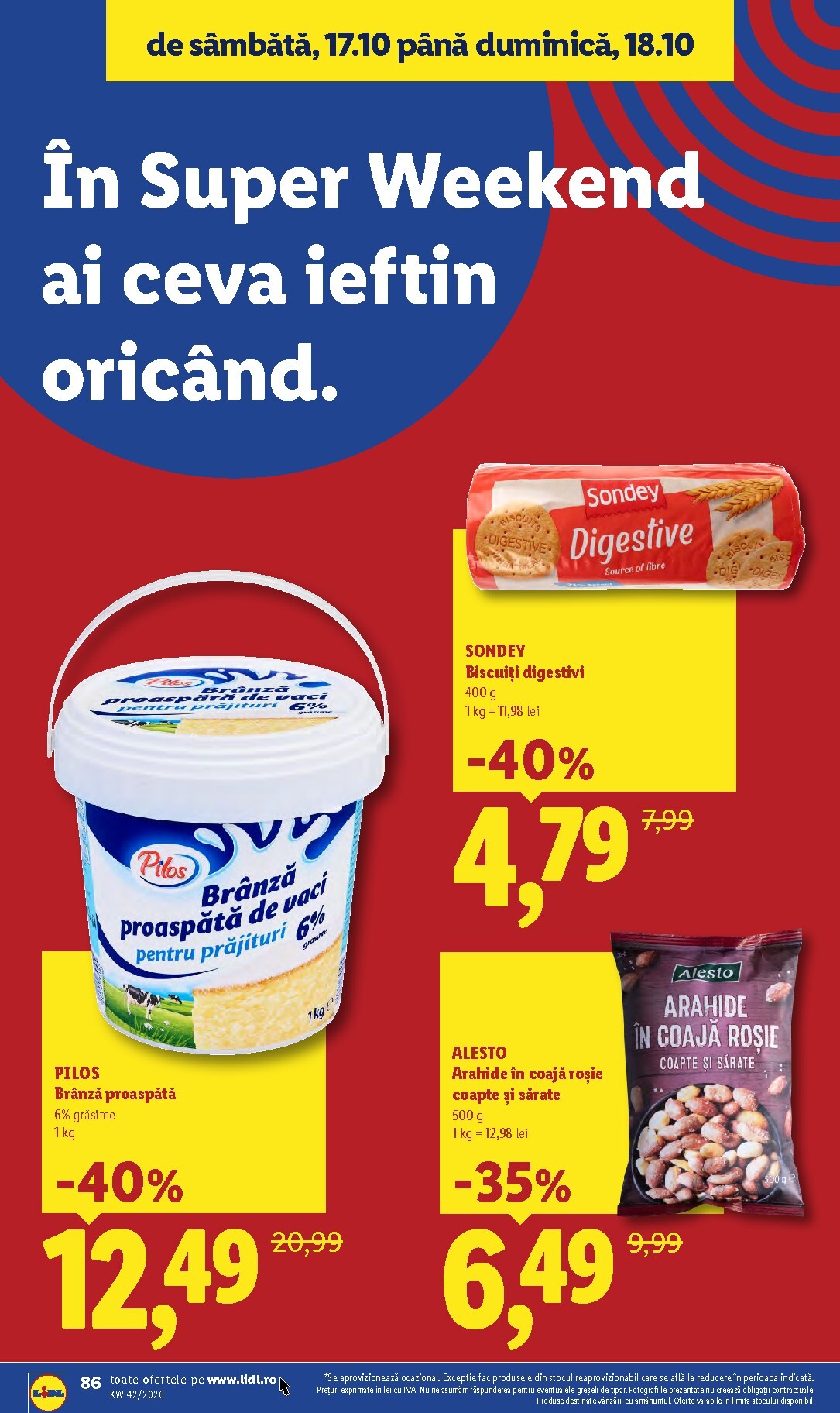 lidl - Lidl pliante pentru săptămâna viitoare de la luni 12.10.2026 până la duminică 18.10.2026 - page: 86
