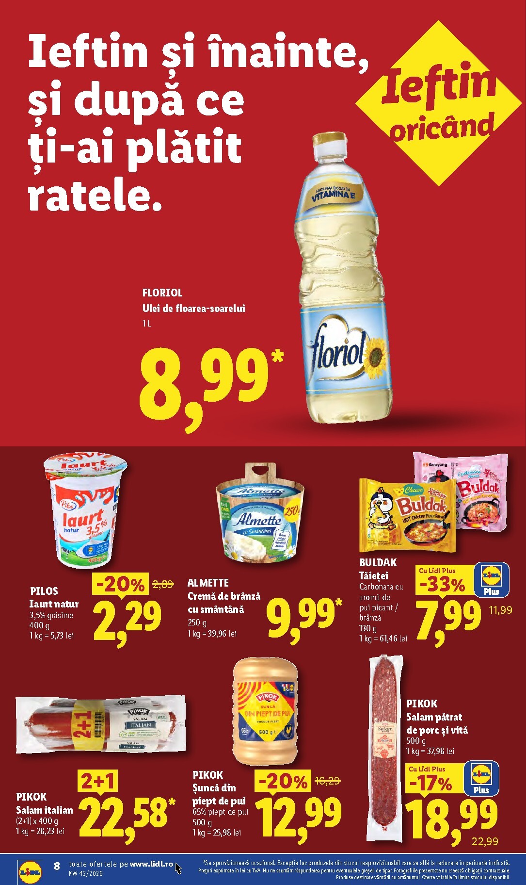 lidl - Lidl pliante pentru săptămâna viitoare de la luni 12.10.2026 până la duminică 18.10.2026 - page: 8