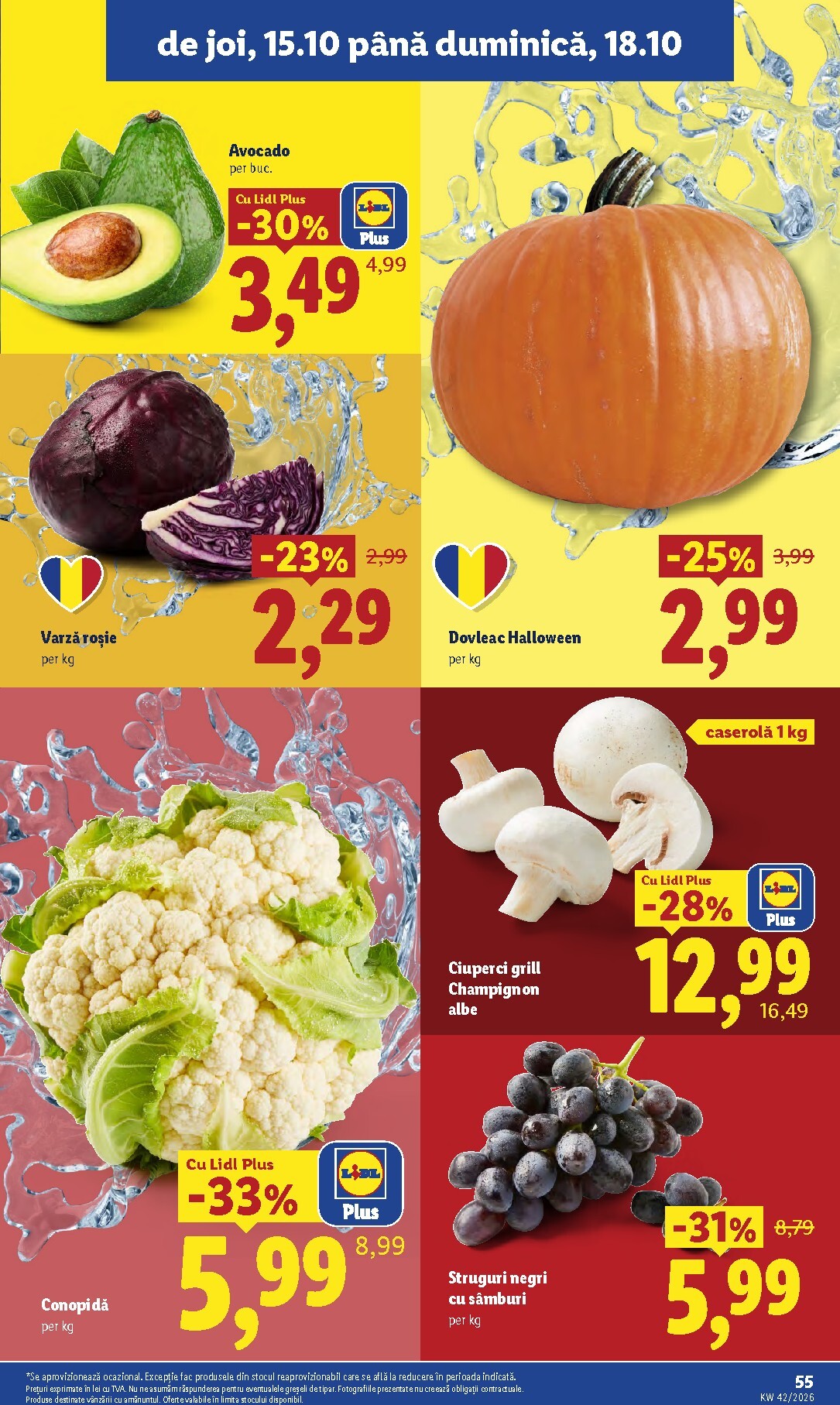 lidl - Lidl pliante pentru săptămâna viitoare de la luni 12.10.2026 până la duminică 18.10.2026 - page: 55