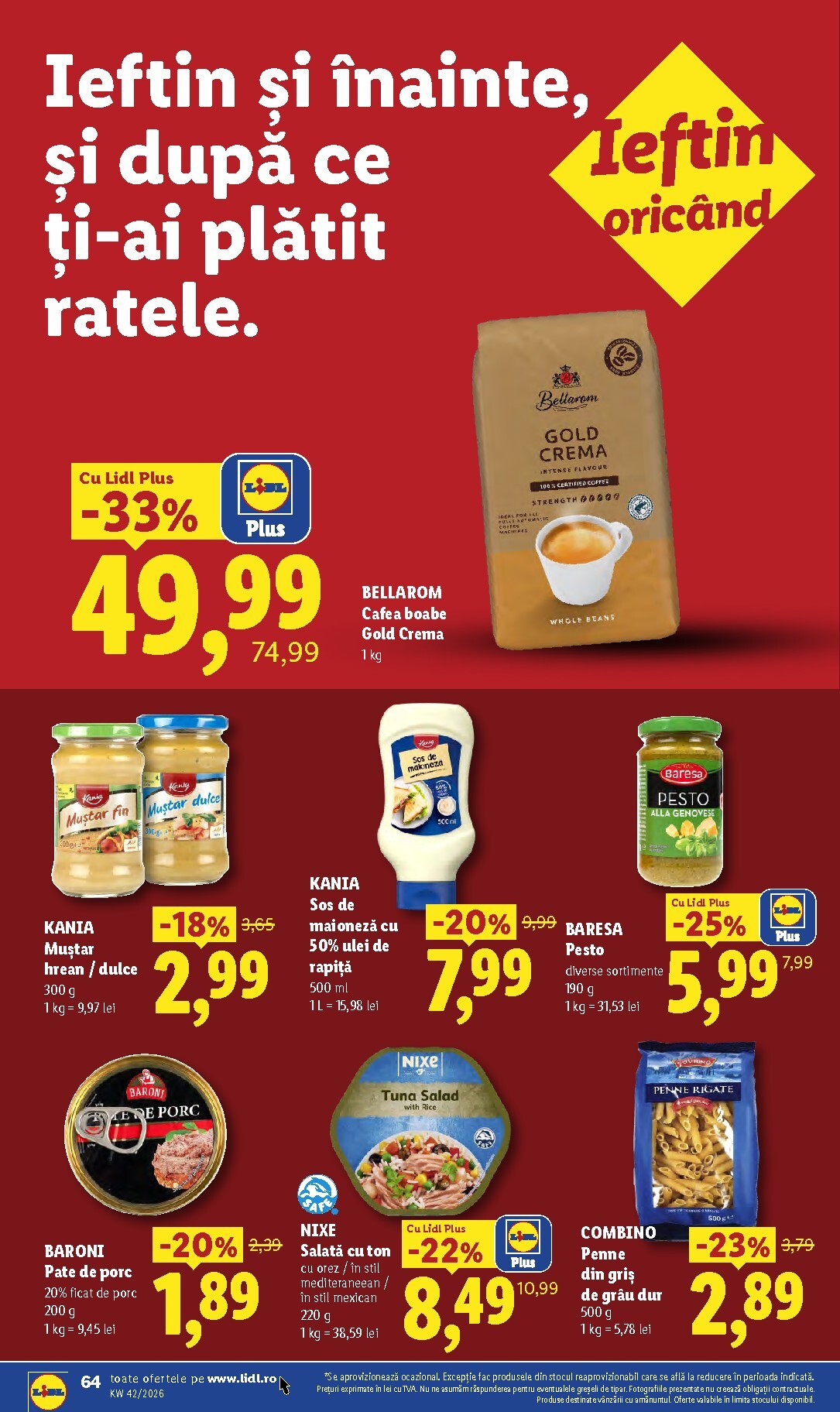 lidl - Lidl pliante pentru săptămâna viitoare de la luni 12.10.2026 până la duminică 18.10.2026 - page: 64