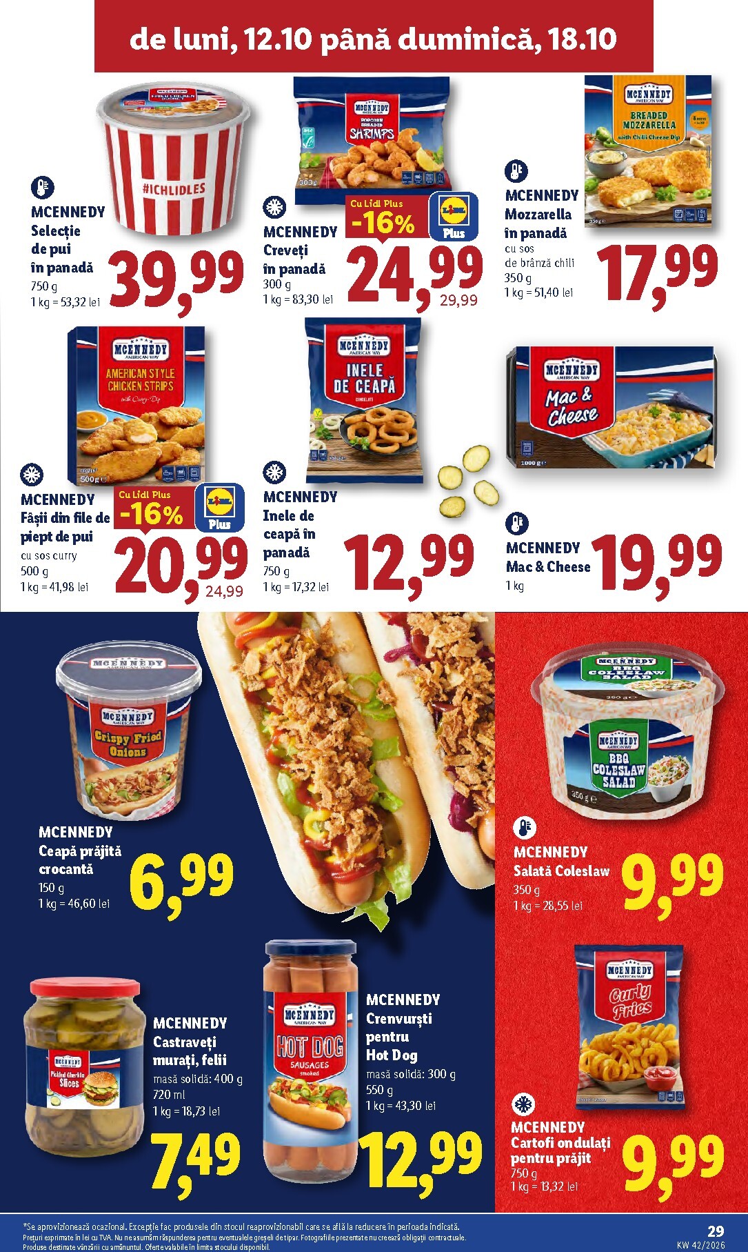 lidl - Lidl pliante pentru săptămâna viitoare de la luni 12.10.2026 până la duminică 18.10.2026 - page: 29