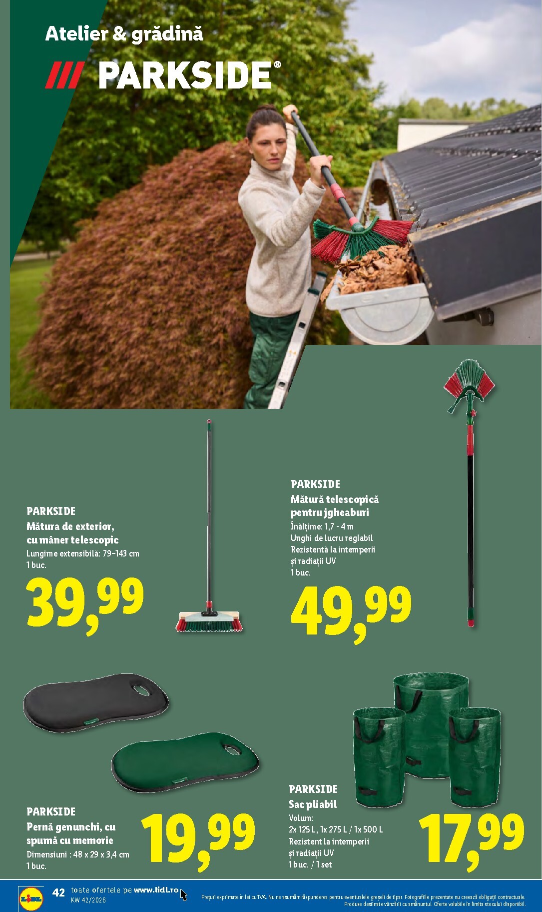 lidl - Lidl pliante pentru săptămâna viitoare de la luni 12.10.2026 până la duminică 18.10.2026 - page: 42