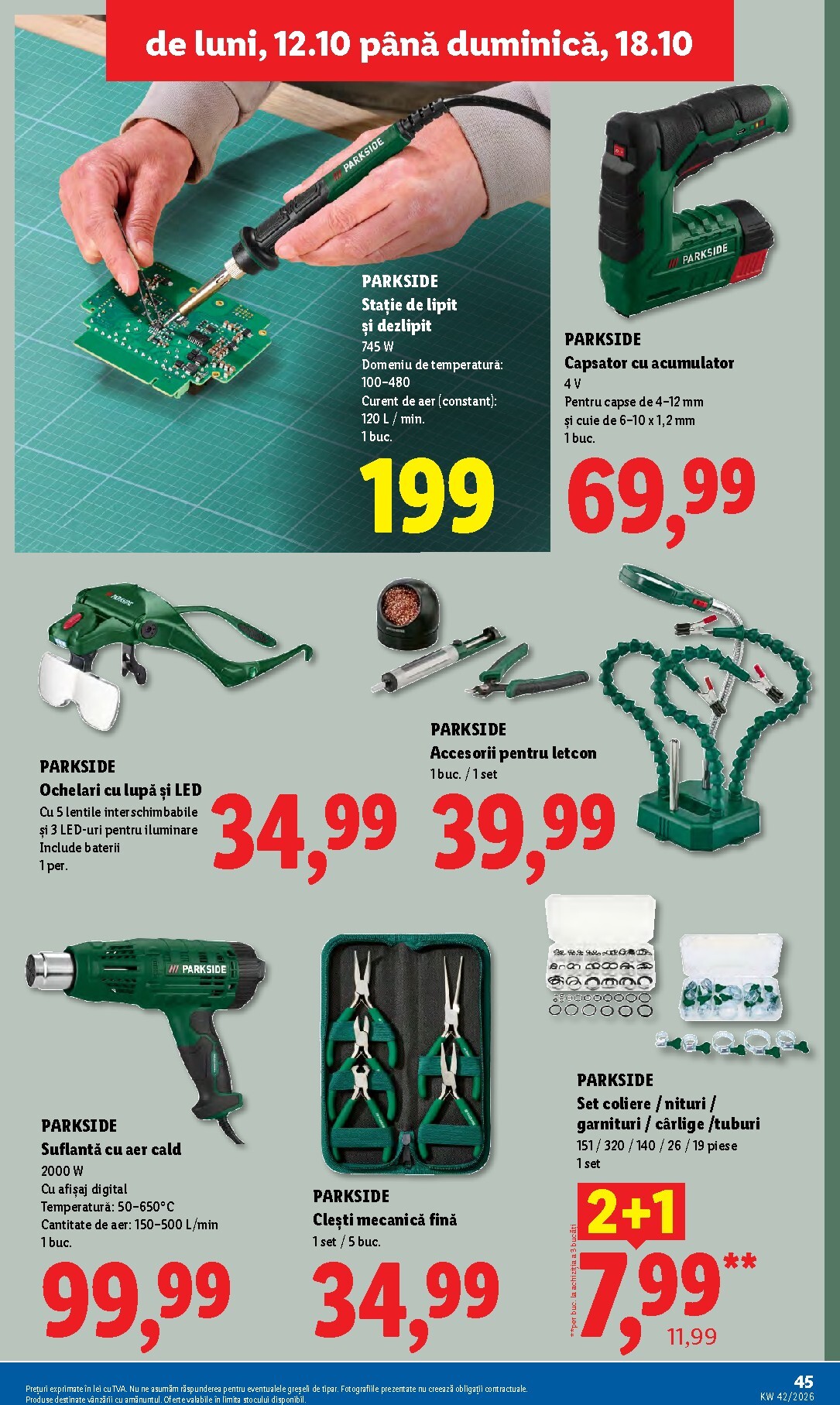 lidl - Lidl pliante pentru săptămâna viitoare de la luni 12.10.2026 până la duminică 18.10.2026 - page: 45
