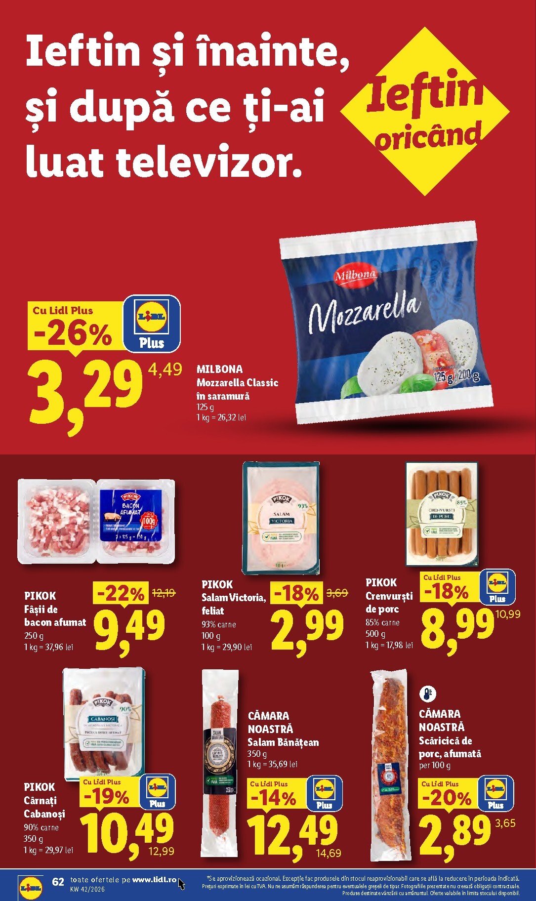 lidl - Lidl pliante pentru săptămâna viitoare de la luni 12.10.2026 până la duminică 18.10.2026 - page: 62