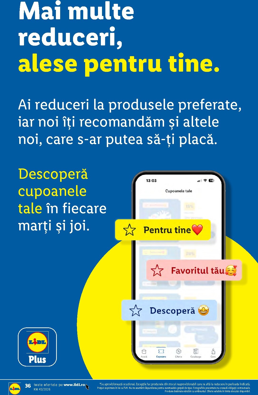 lidl - Lidl pliante pentru săptămâna viitoare de la luni 19.10.2026 până la duminică 25.10.2026 - page: 36