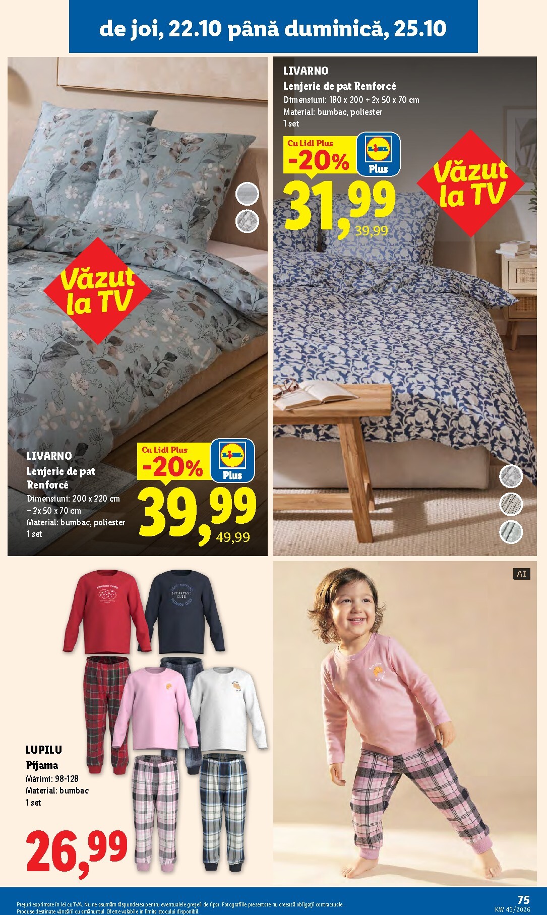 lidl - Lidl pliante pentru săptămâna viitoare de la luni 19.10.2026 până la duminică 25.10.2026 - page: 75