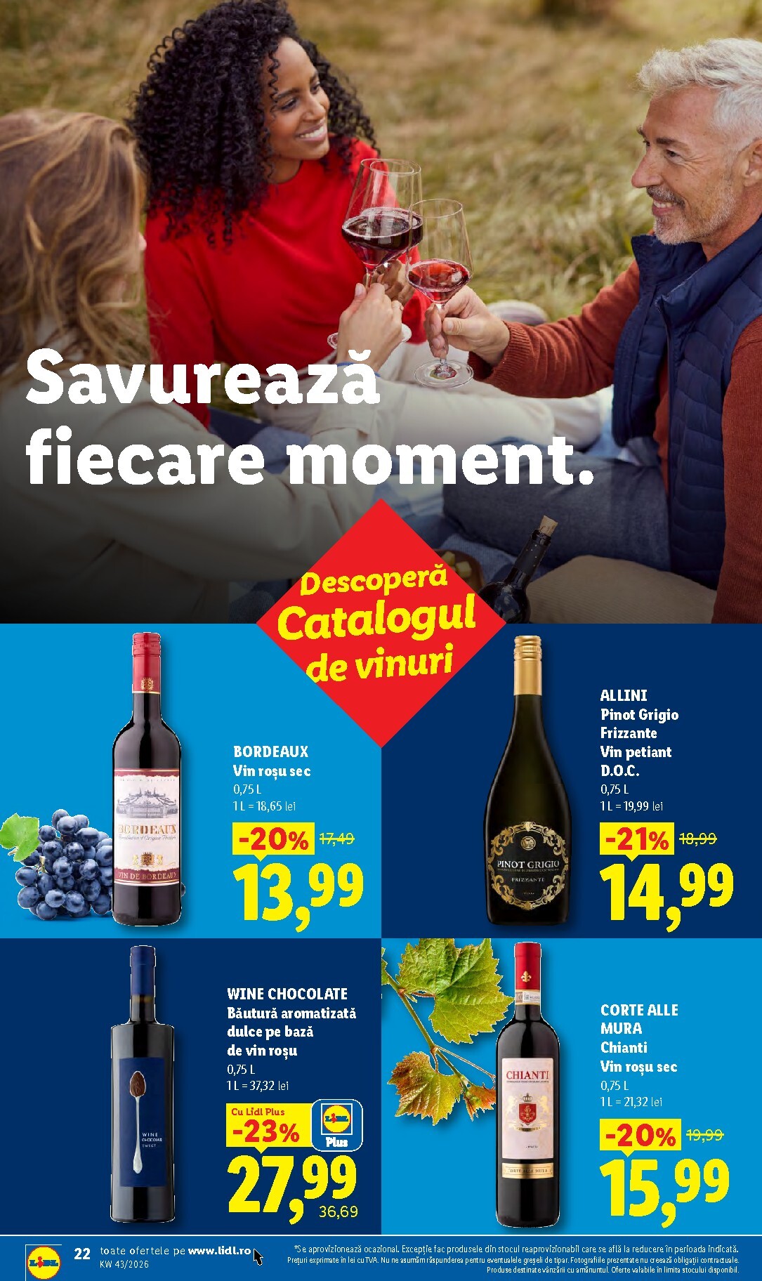 lidl - Lidl pliante pentru săptămâna viitoare de la luni 19.10.2026 până la duminică 25.10.2026 - page: 22