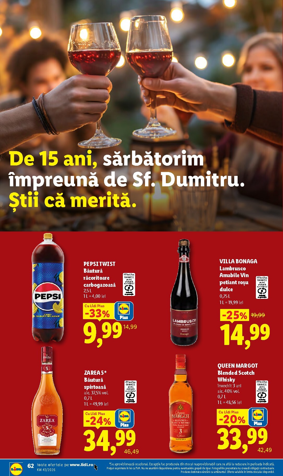 lidl - Lidl pliante pentru săptămâna viitoare de la luni 19.10.2026 până la duminică 25.10.2026 - page: 62