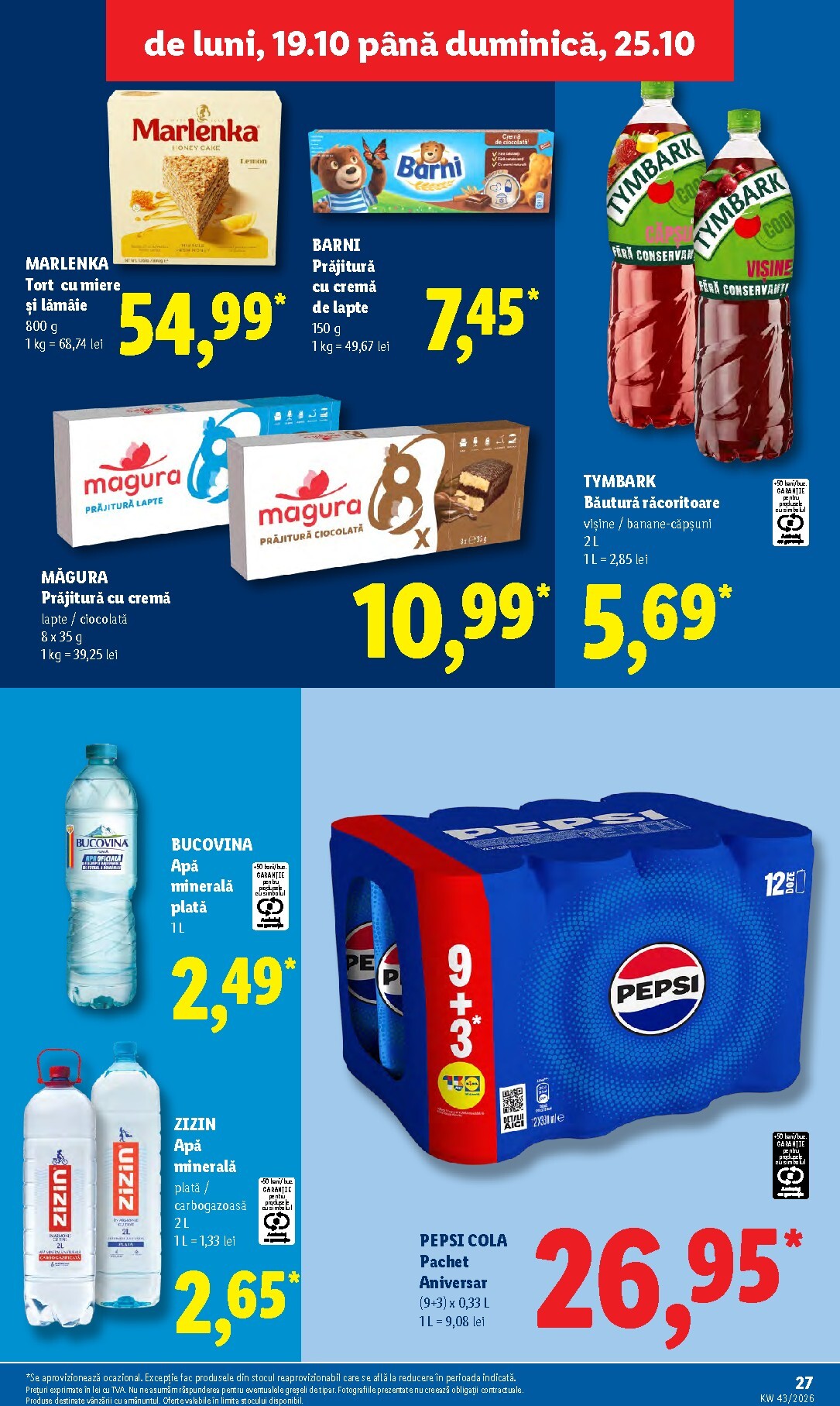lidl - Lidl pliante pentru săptămâna viitoare de la luni 19.10.2026 până la duminică 25.10.2026 - page: 27