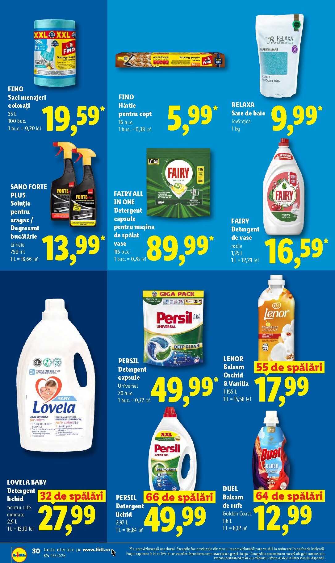 lidl - Lidl pliante pentru săptămâna viitoare de la luni 19.10.2026 până la duminică 25.10.2026 - page: 30