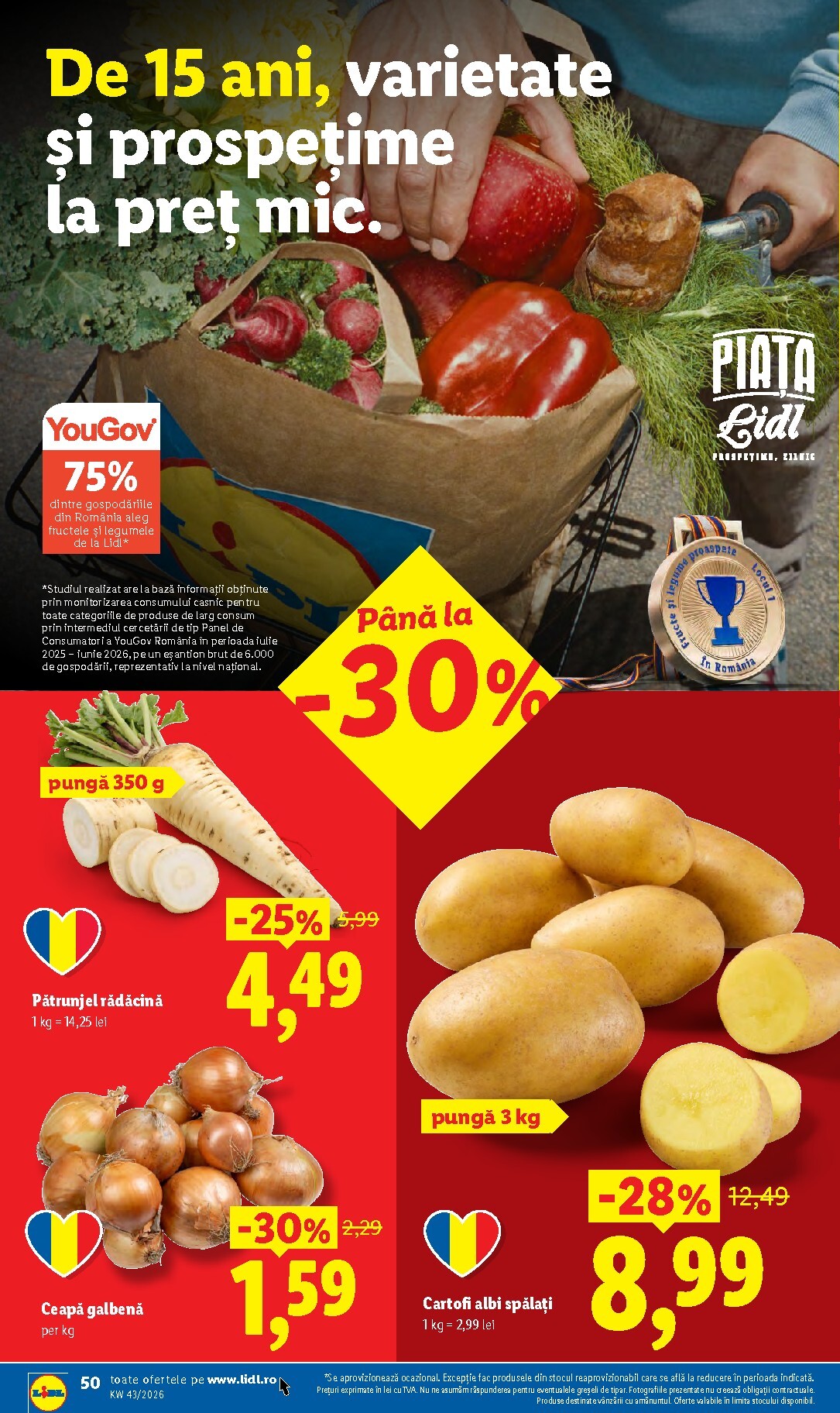 lidl - Lidl pliante pentru săptămâna viitoare de la luni 19.10.2026 până la duminică 25.10.2026 - page: 50