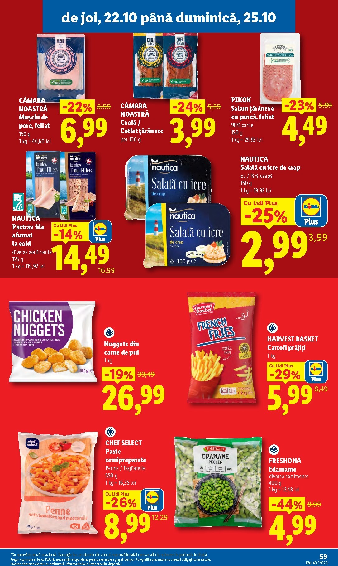 lidl - Lidl pliante pentru săptămâna viitoare de la luni 19.10.2026 până la duminică 25.10.2026 - page: 59