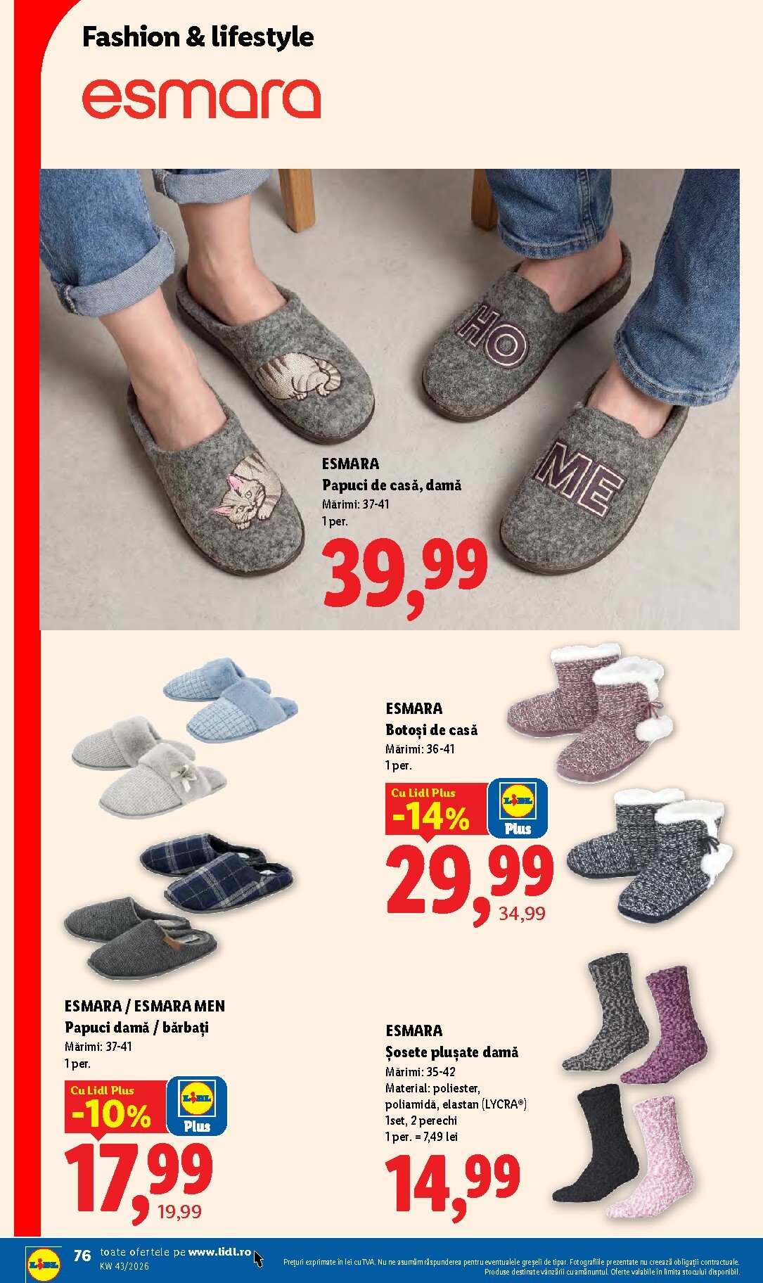 lidl - Lidl pliante pentru săptămâna viitoare de la luni 19.10.2026 până la duminică 25.10.2026 - page: 76
