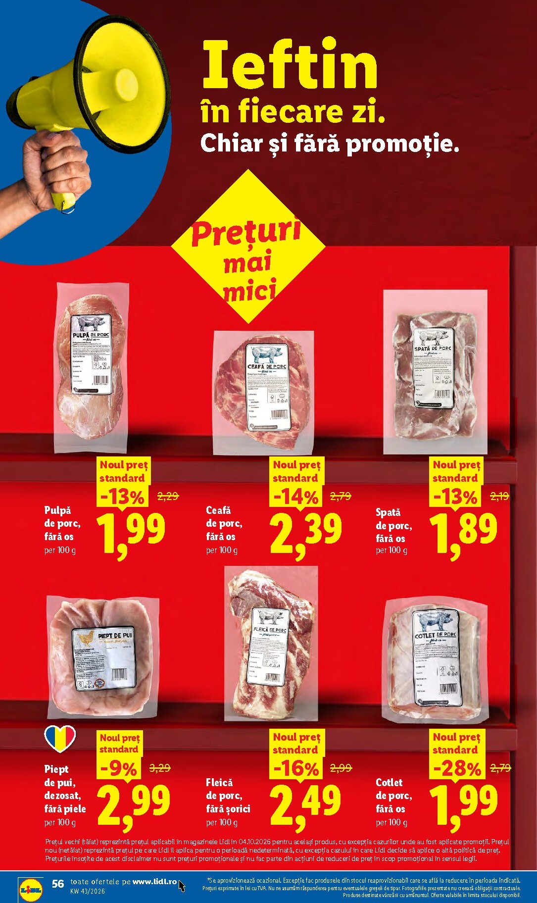 lidl - Lidl pliante pentru săptămâna viitoare de la luni 19.10.2026 până la duminică 25.10.2026 - page: 56