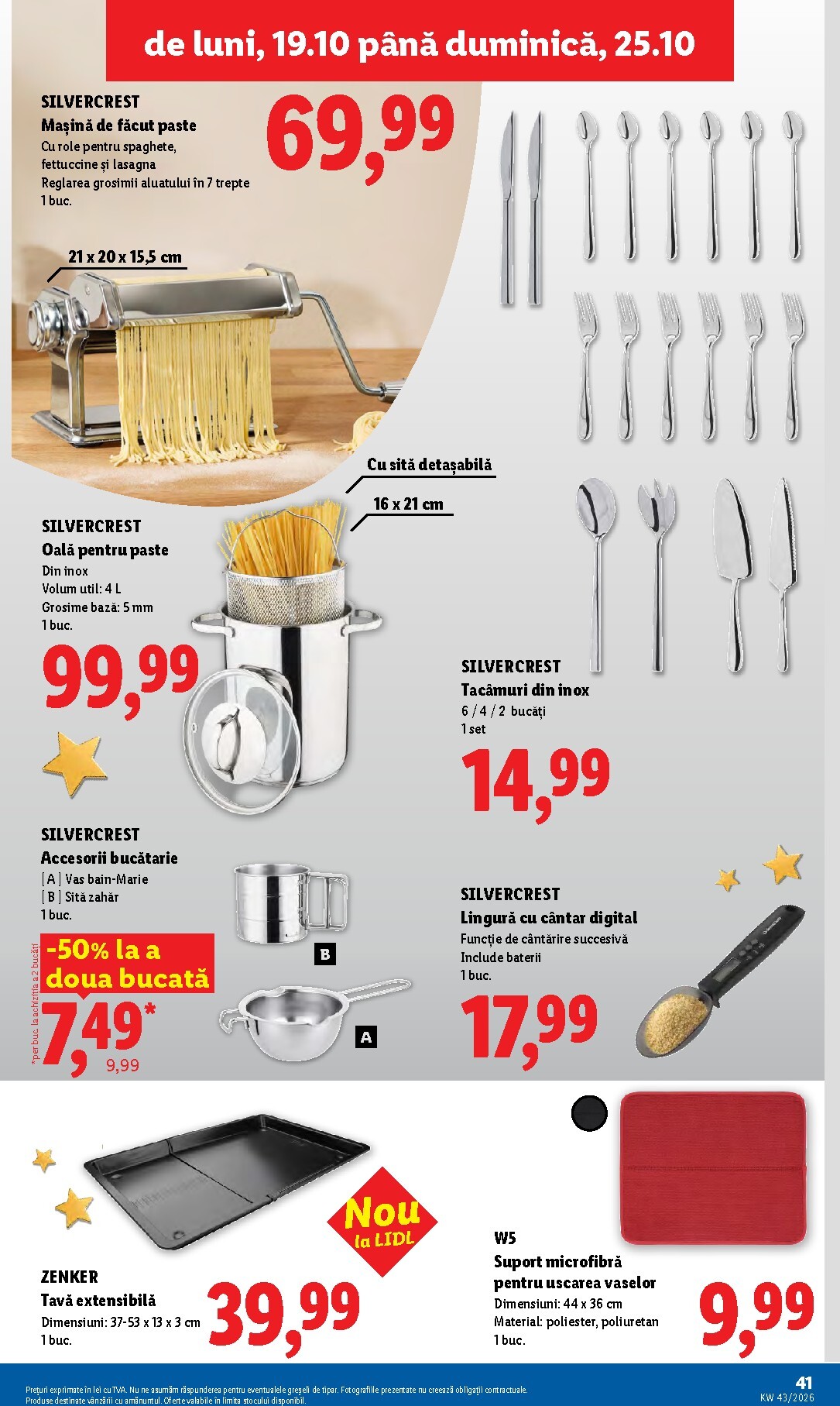 lidl - Lidl pliante pentru săptămâna viitoare de la luni 19.10.2026 până la duminică 25.10.2026 - page: 41