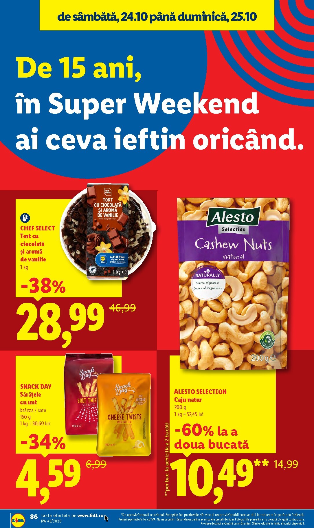 lidl - Lidl pliante pentru săptămâna viitoare de la luni 19.10.2026 până la duminică 25.10.2026 - page: 86