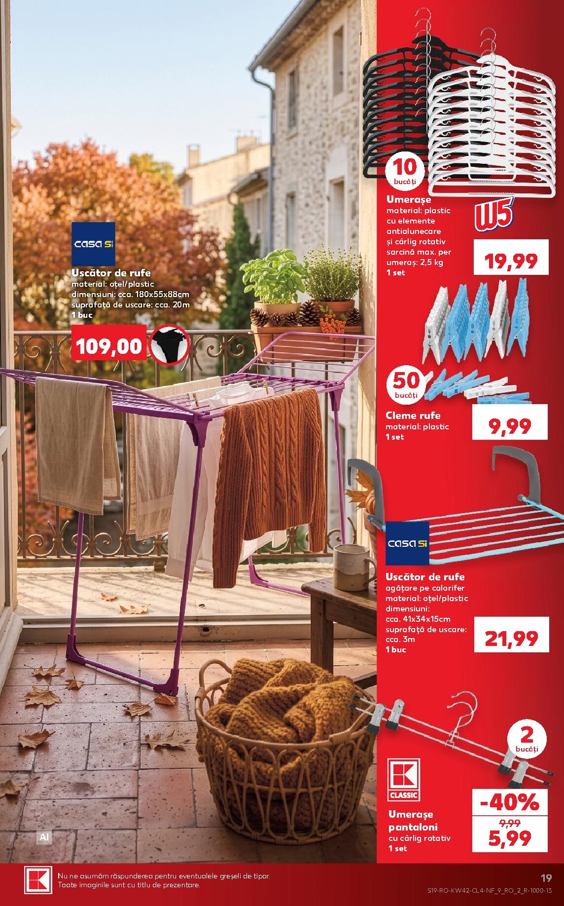 kaufland - Kaufland - Parkside pliante pentru săptămâna viitoare de la miercuri 14.10.2026 până la marți 20.10.2026 - page: 19