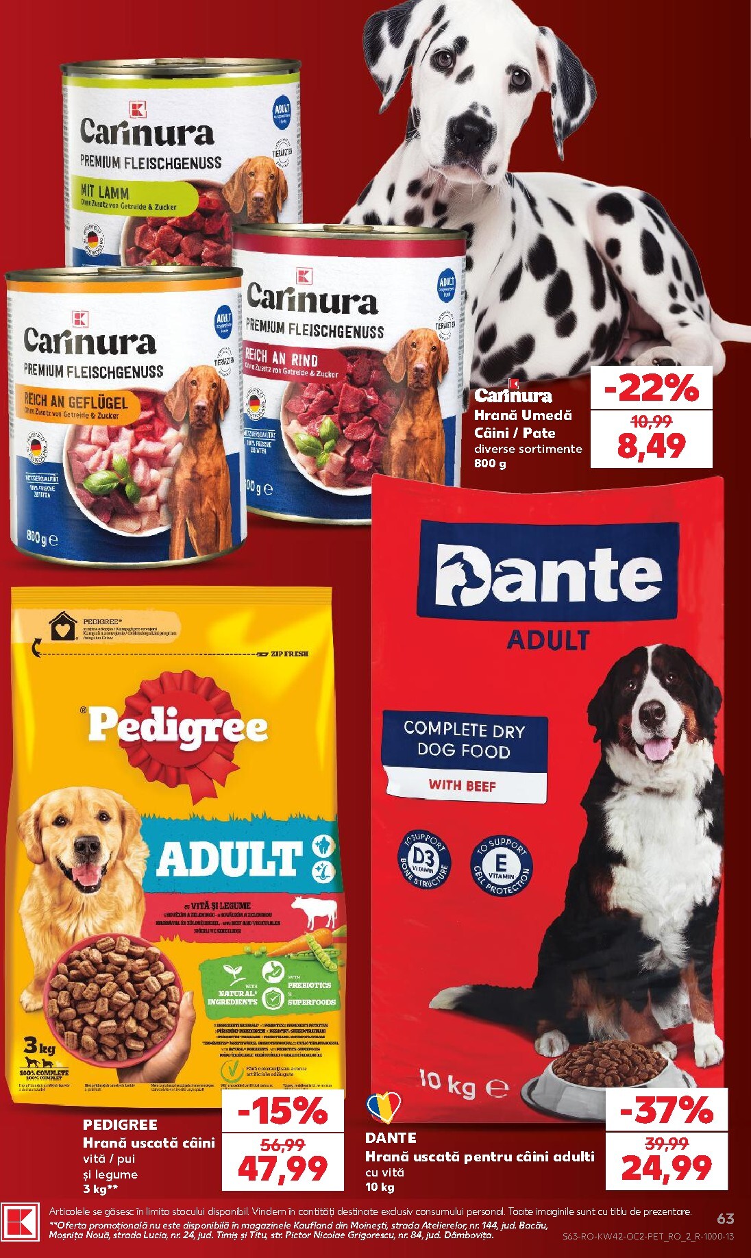 kaufland - Kaufland pliante pentru săptămâna viitoare de la miercuri 14.10.2026 până la marți 20.10.2026 - page: 63