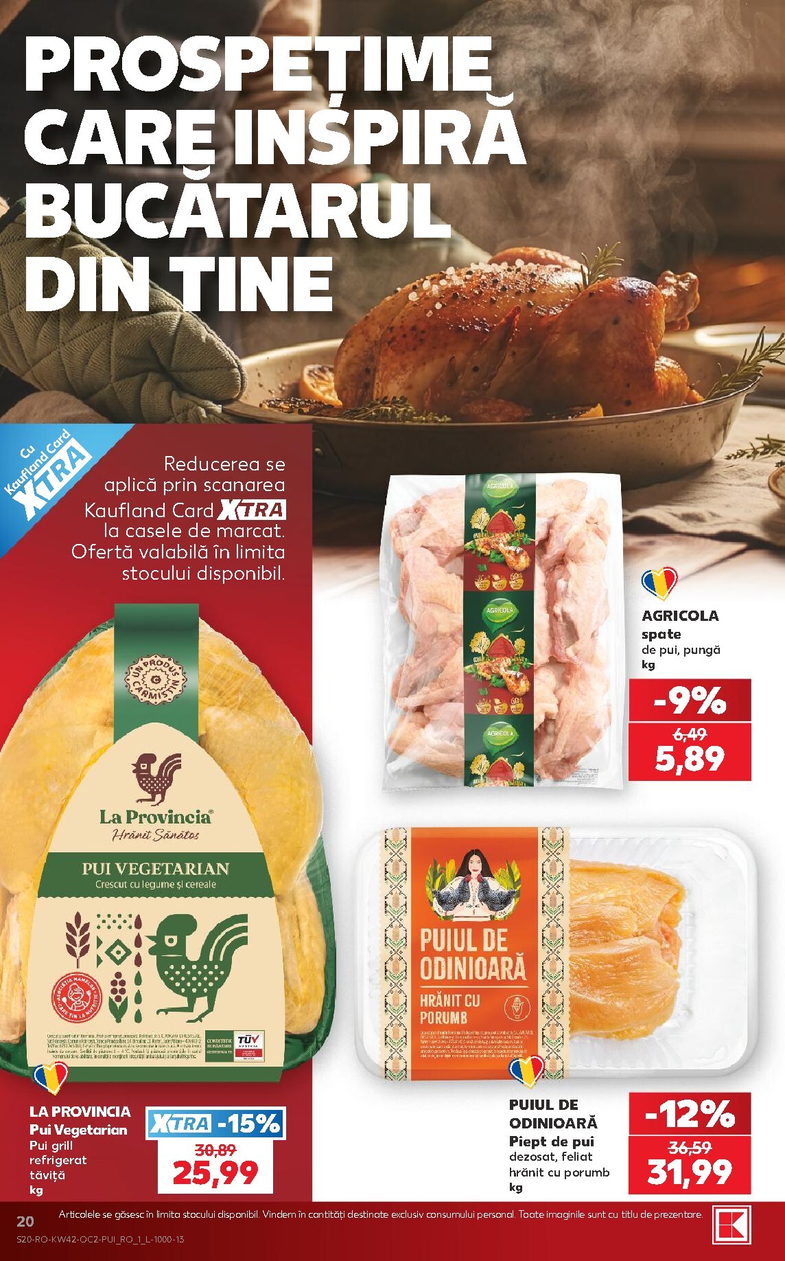 kaufland - Kaufland pliante pentru săptămâna viitoare de la miercuri 14.10.2026 până la marți 20.10.2026 - page: 20