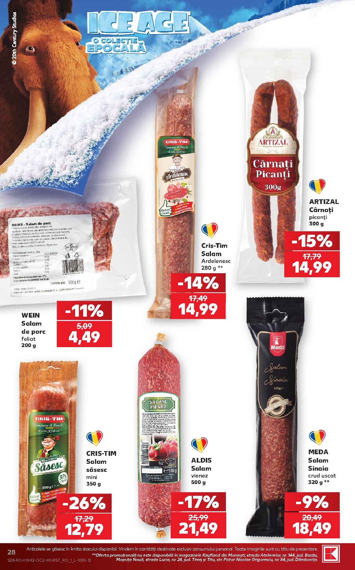 kaufland - Kaufland pliante pentru săptămâna viitoare de la miercuri 14.10.2026 până la marți 20.10.2026 - page: 28
