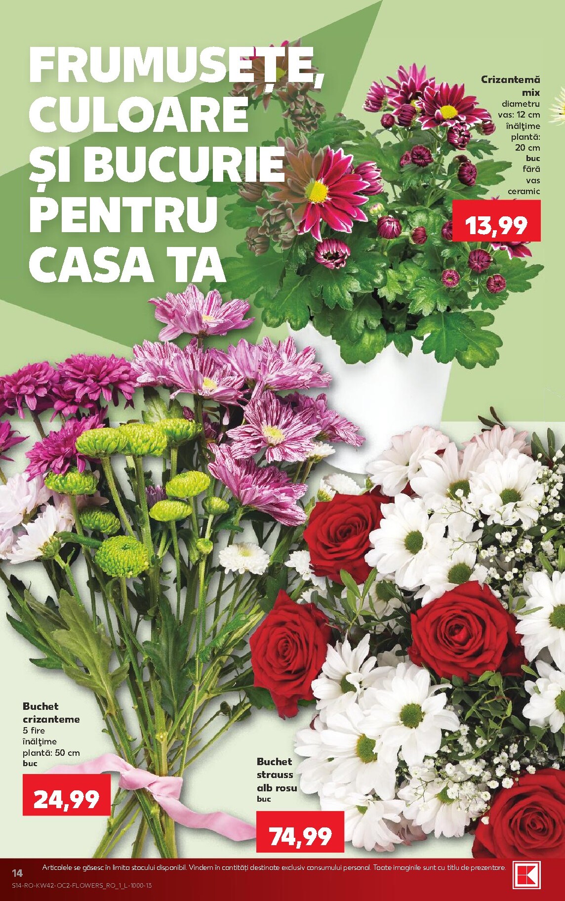 kaufland - Kaufland pliante pentru săptămâna viitoare de la miercuri 14.10.2026 până la marți 20.10.2026 - page: 14