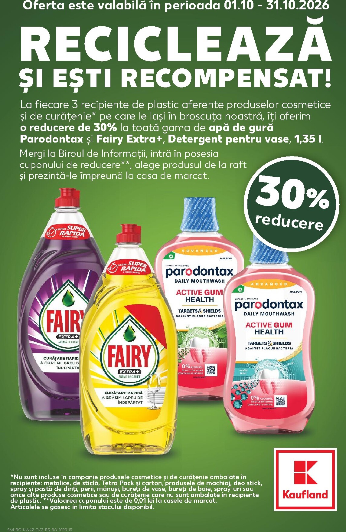 kaufland - Kaufland pliante pentru săptămâna viitoare de la miercuri 14.10.2026 până la marți 20.10.2026 - page: 64
