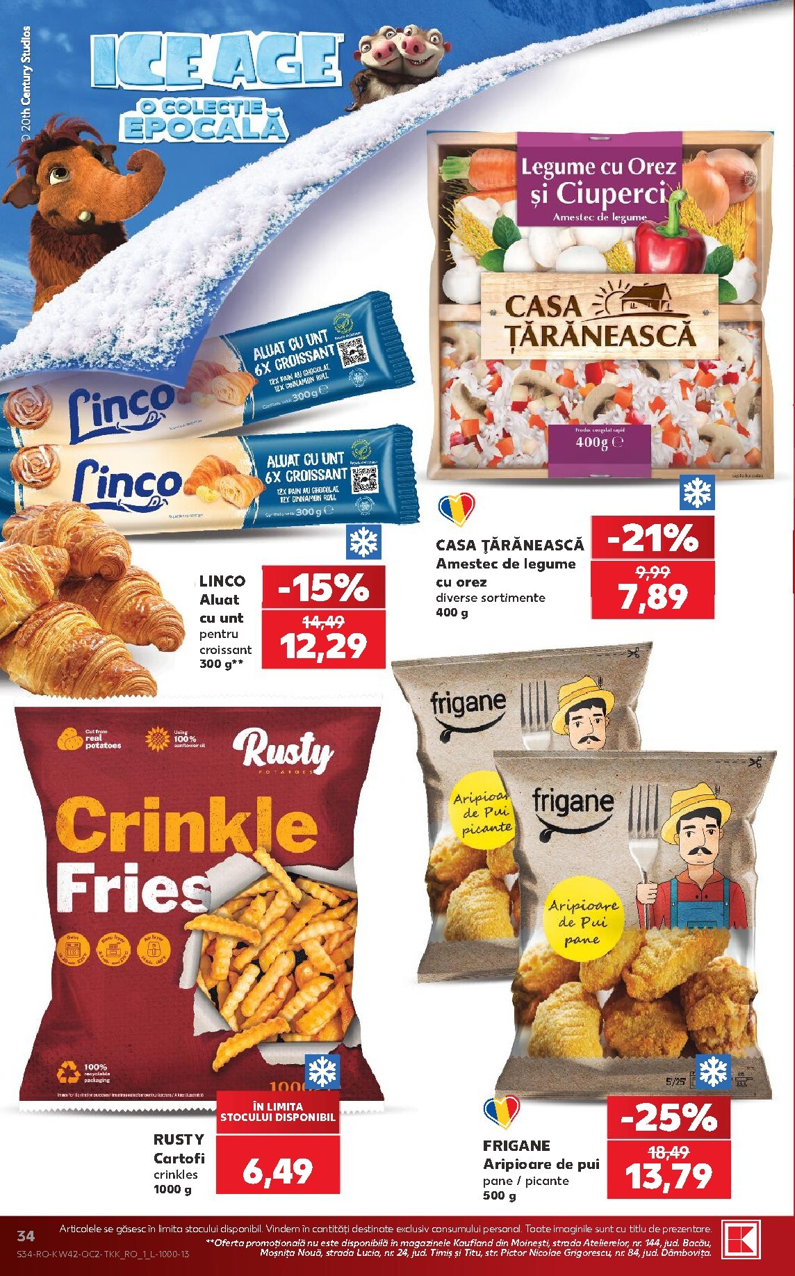 kaufland - Kaufland pliante pentru săptămâna viitoare de la miercuri 14.10.2026 până la marți 20.10.2026 - page: 34