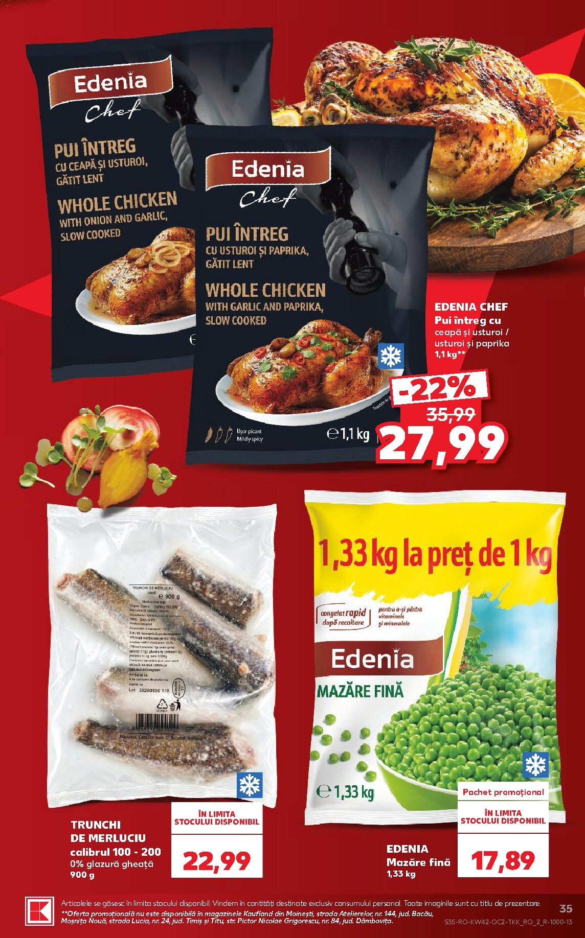 kaufland - Kaufland pliante pentru săptămâna viitoare de la miercuri 14.10.2026 până la marți 20.10.2026 - page: 35