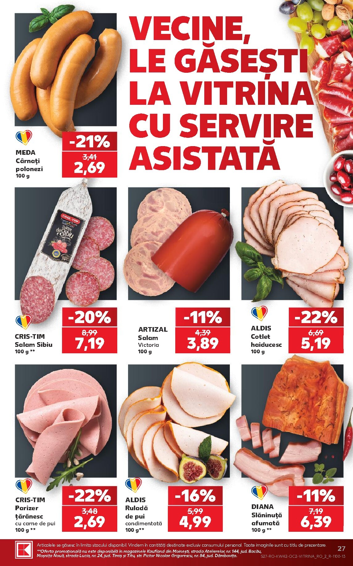 kaufland - Kaufland pliante pentru săptămâna viitoare de la miercuri 14.10.2026 până la marți 20.10.2026 - page: 27