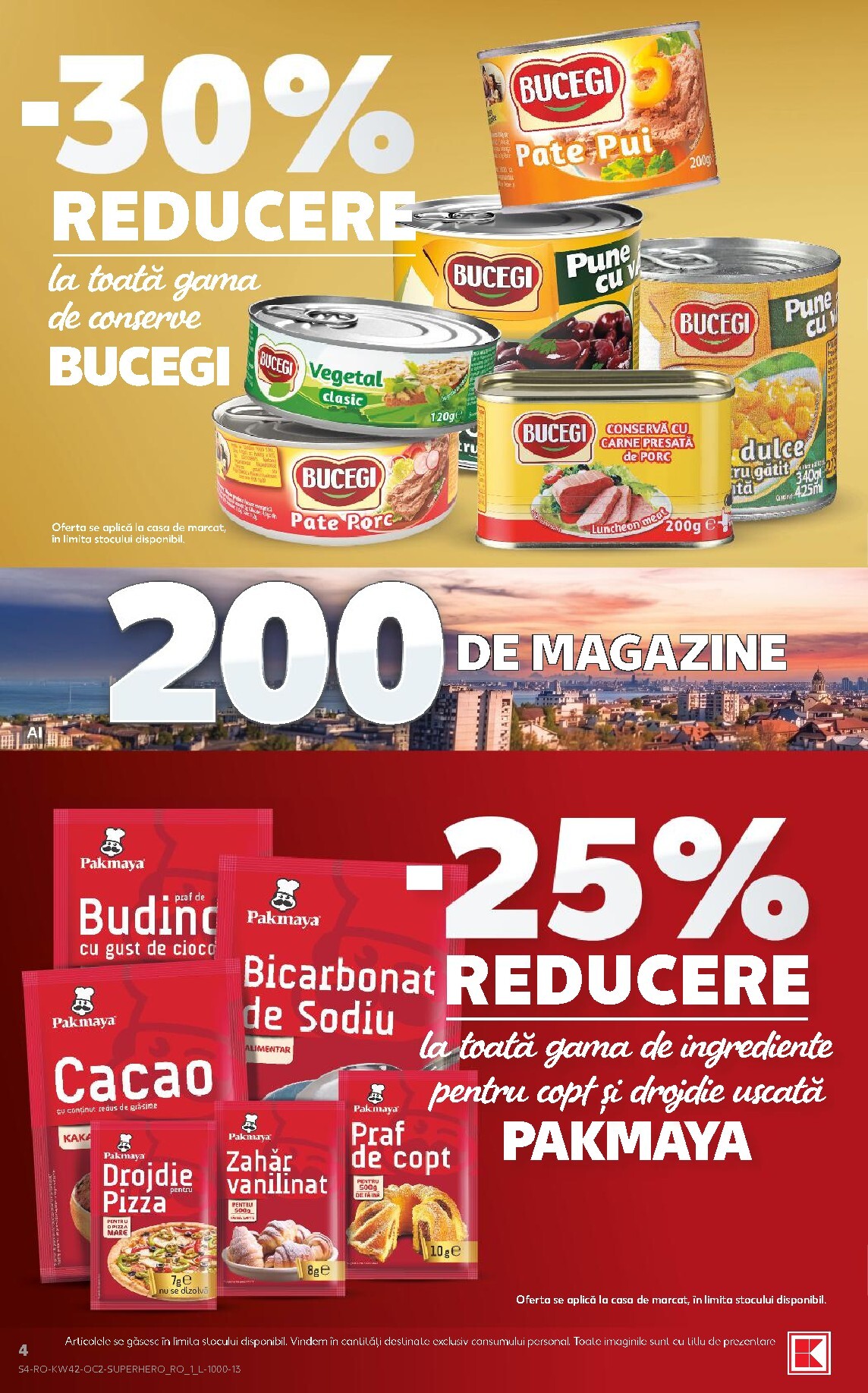 kaufland - Kaufland pliante pentru săptămâna viitoare de la miercuri 14.10.2026 până la marți 20.10.2026 - page: 4
