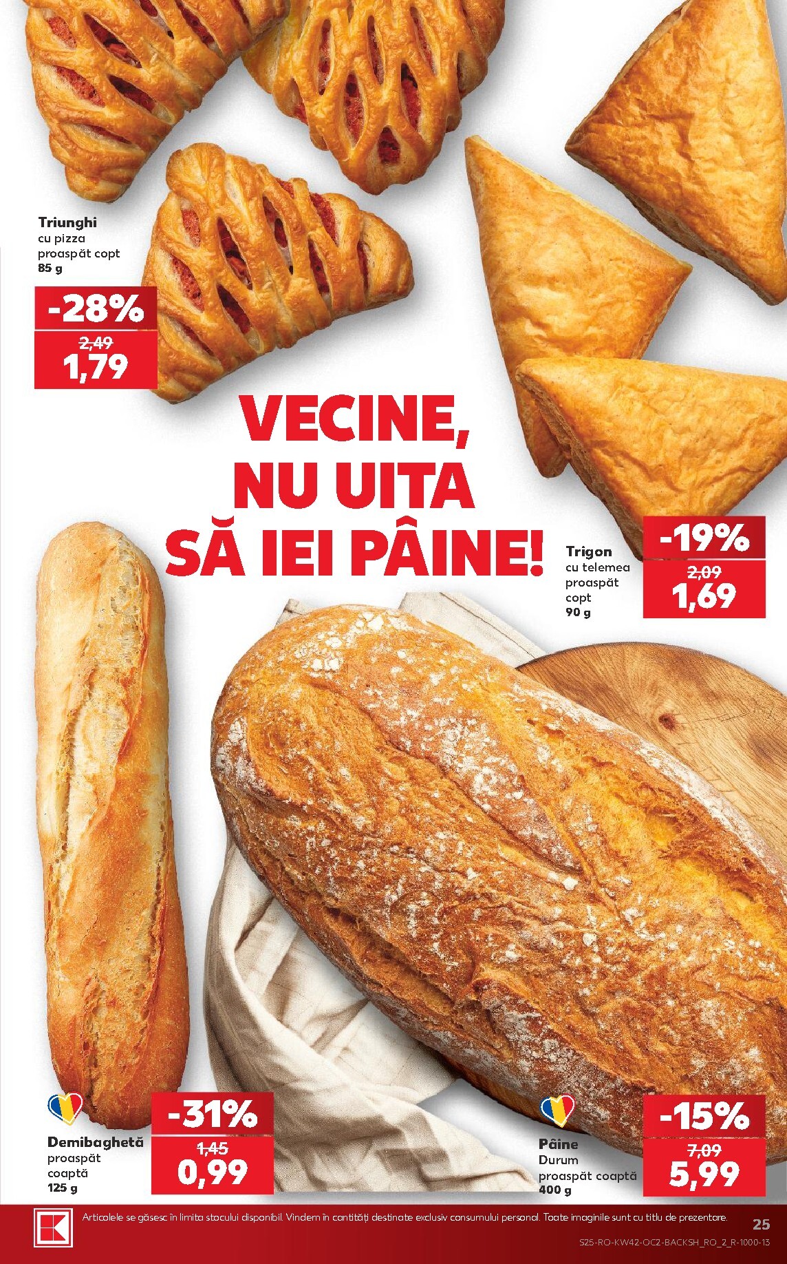 kaufland - Kaufland pliante pentru săptămâna viitoare de la miercuri 14.10.2026 până la marți 20.10.2026 - page: 25