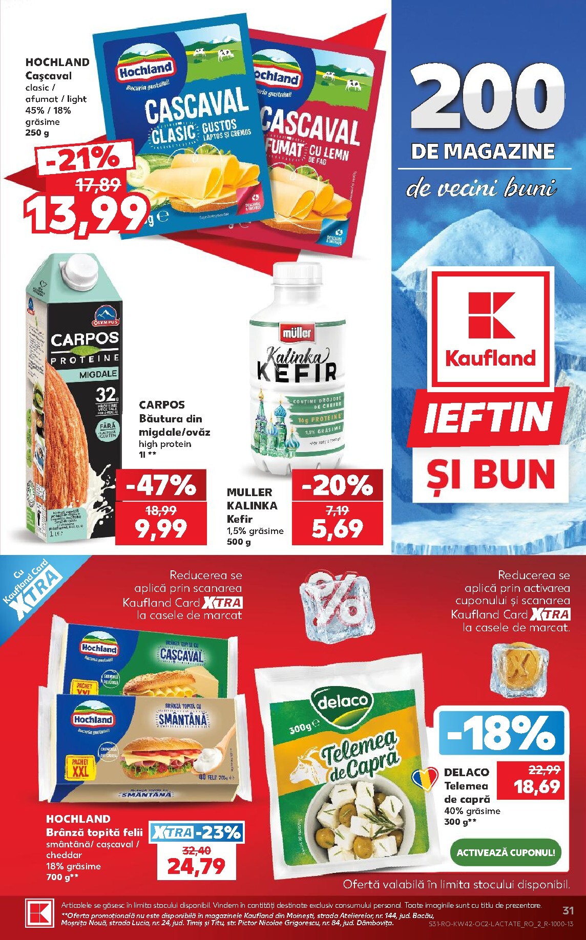 kaufland - Kaufland pliante pentru săptămâna viitoare de la miercuri 14.10.2026 până la marți 20.10.2026 - page: 31