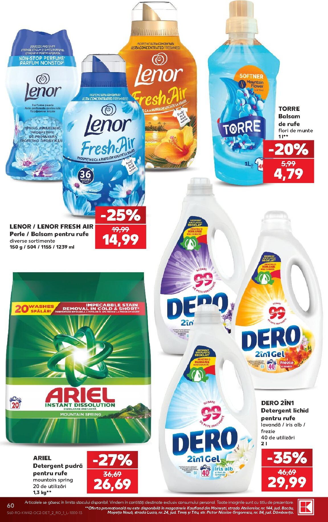 kaufland - Kaufland pliante pentru săptămâna viitoare de la miercuri 14.10.2026 până la marți 20.10.2026 - page: 60