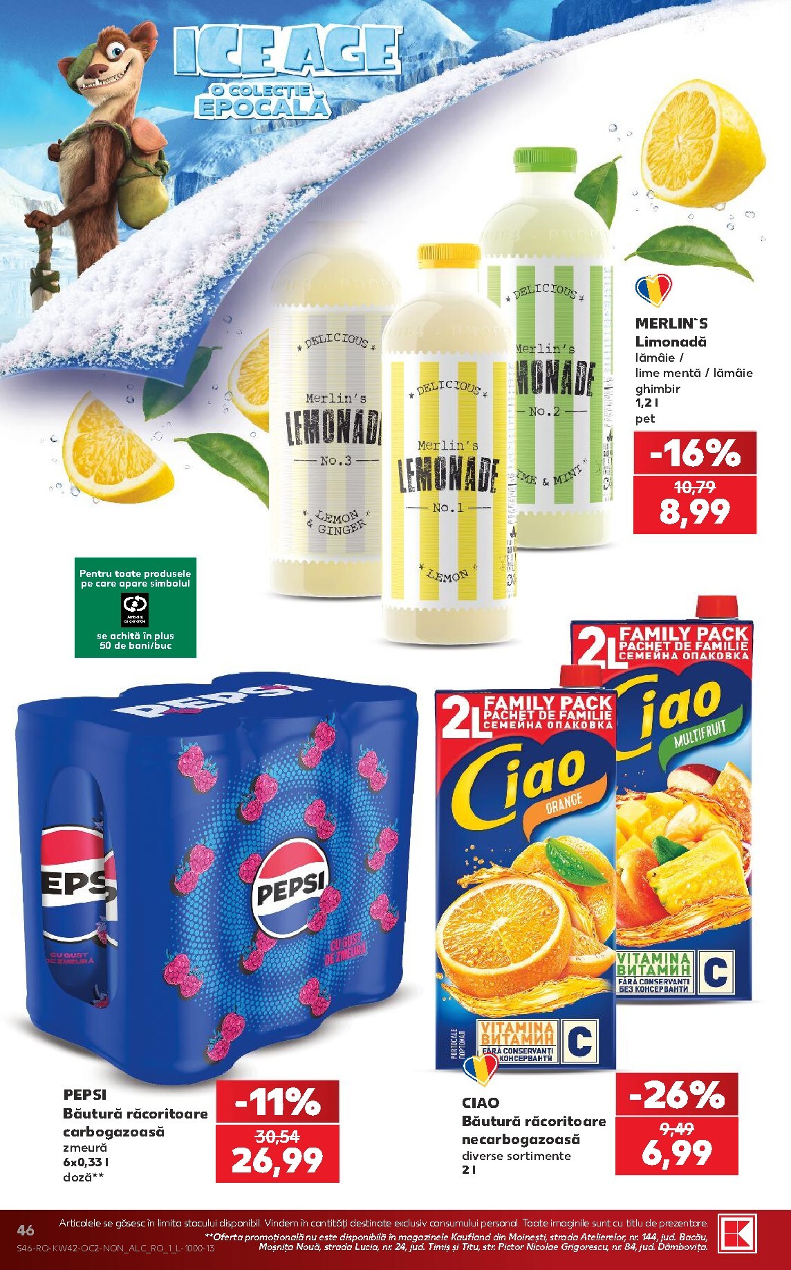 kaufland - Kaufland pliante pentru săptămâna viitoare de la miercuri 14.10.2026 până la marți 20.10.2026 - page: 46