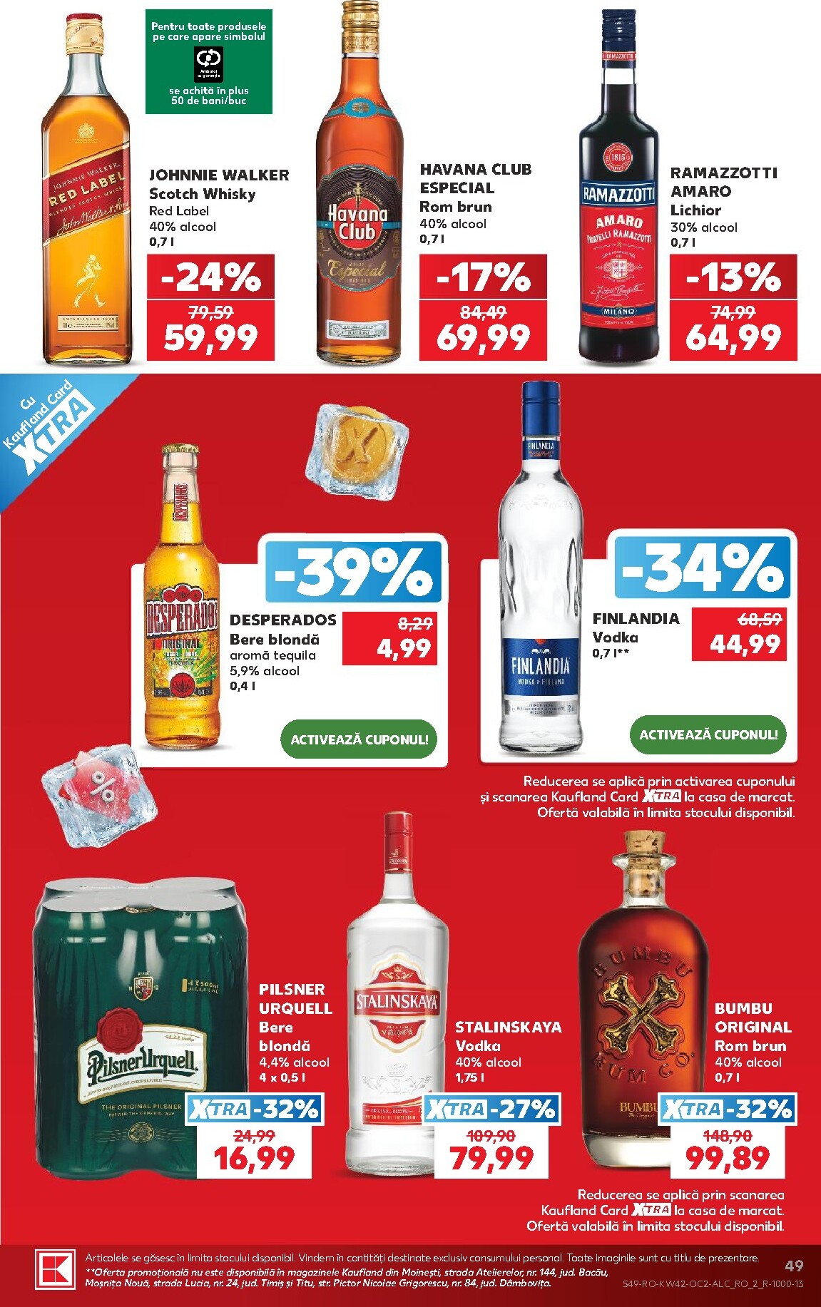 kaufland - Kaufland pliante pentru săptămâna viitoare de la miercuri 14.10.2026 până la marți 20.10.2026 - page: 49