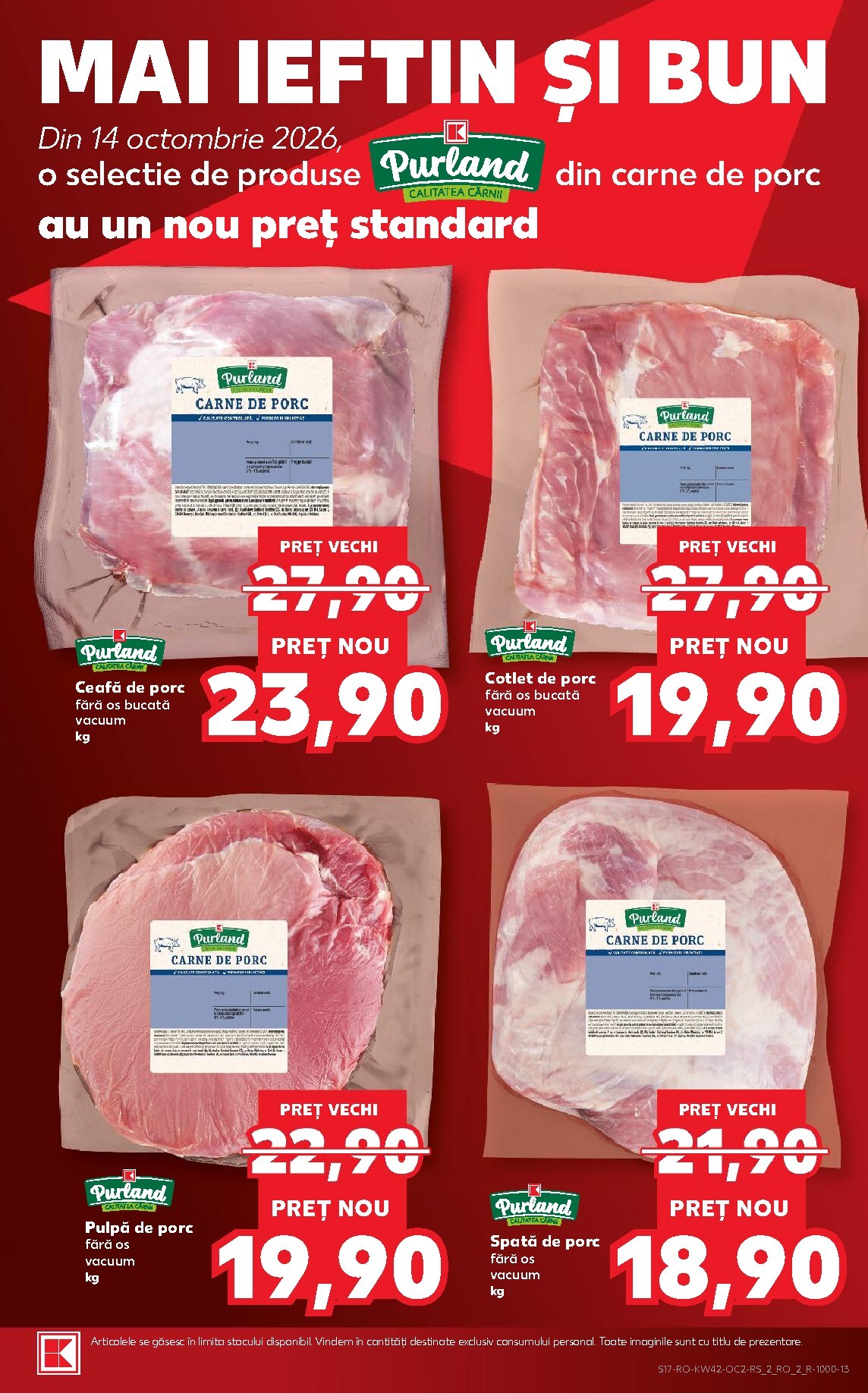 kaufland - Kaufland pliante pentru săptămâna viitoare de la miercuri 14.10.2026 până la marți 20.10.2026 - page: 17