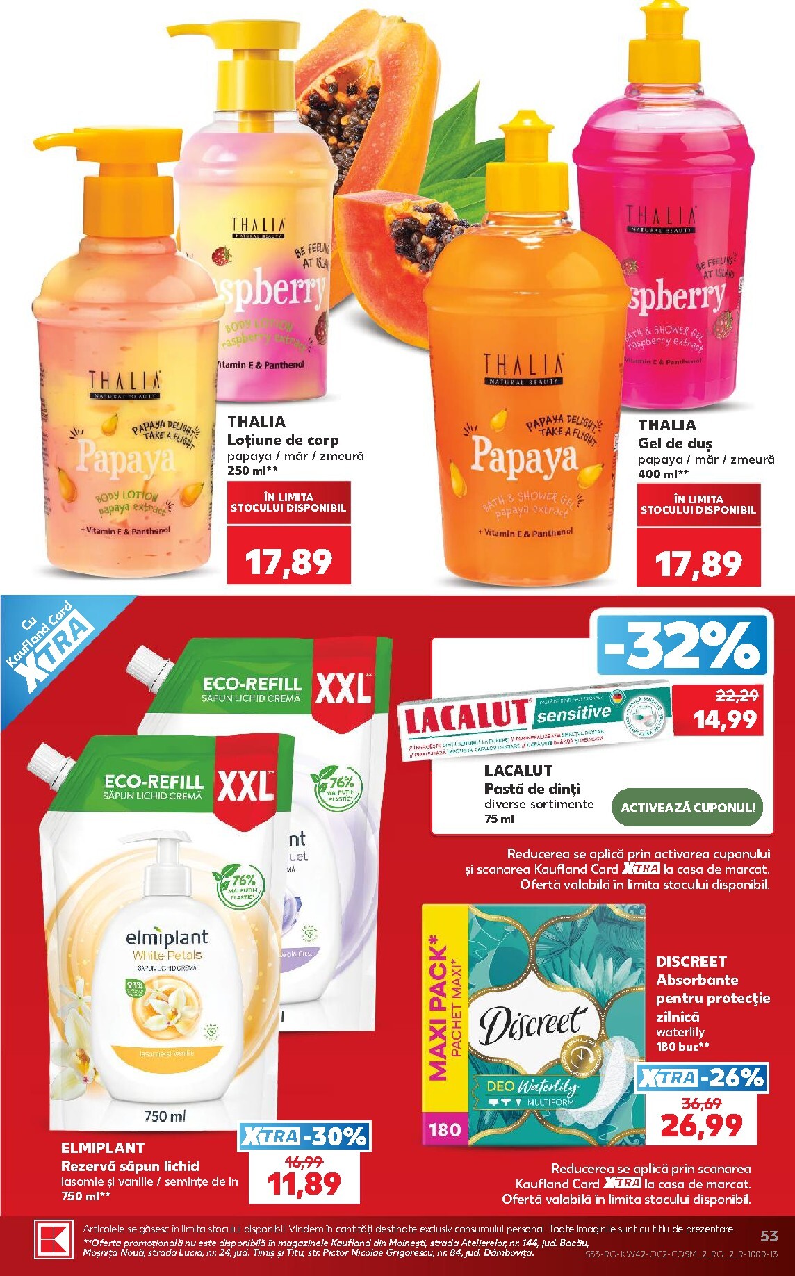 kaufland - Kaufland pliante pentru săptămâna viitoare de la miercuri 14.10.2026 până la marți 20.10.2026 - page: 53