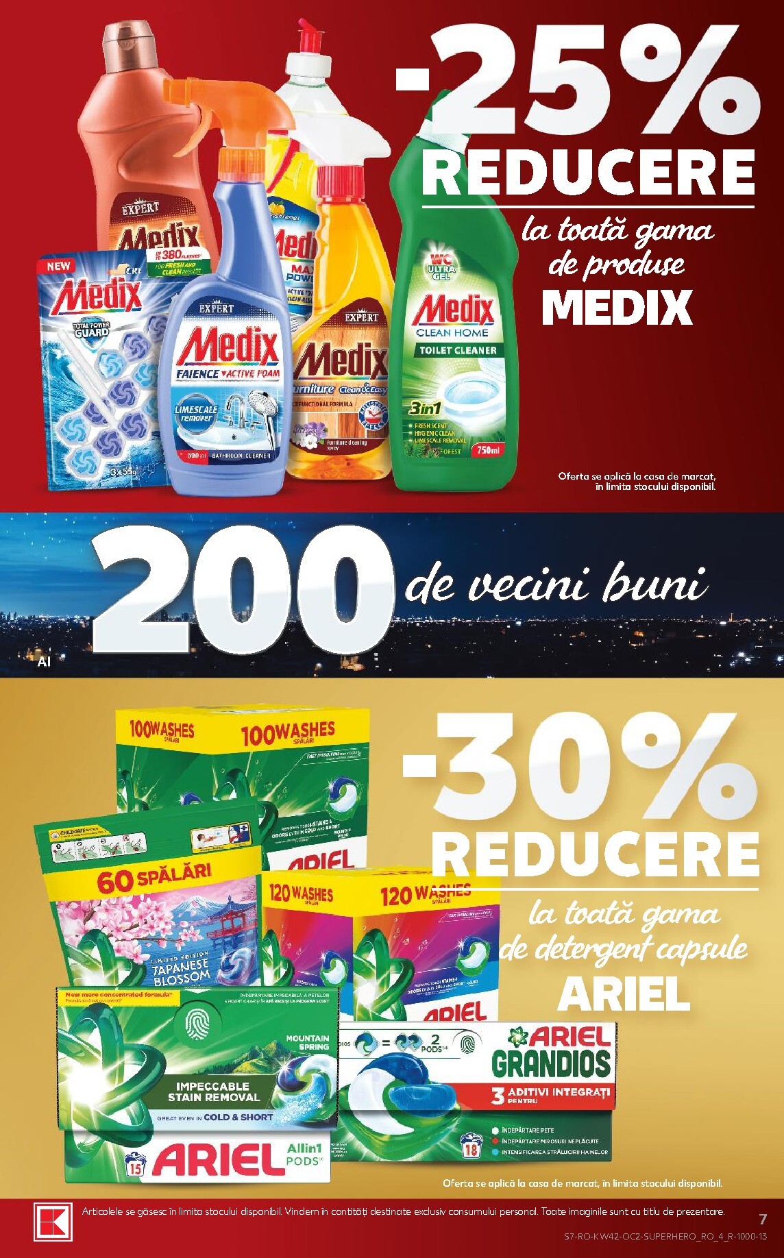kaufland - Kaufland pliante pentru săptămâna viitoare de la miercuri 14.10.2026 până la marți 20.10.2026 - page: 7