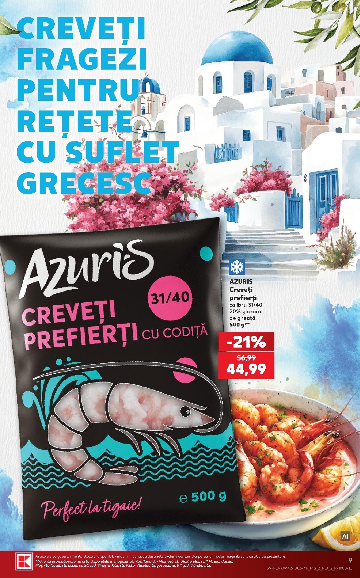kaufland - Kaufland - Descoperă savoarea Greciei pliante pentru săptămâna viitoare de la miercuri 14.10.2026 până la marți 20.10.2026 - page: 9