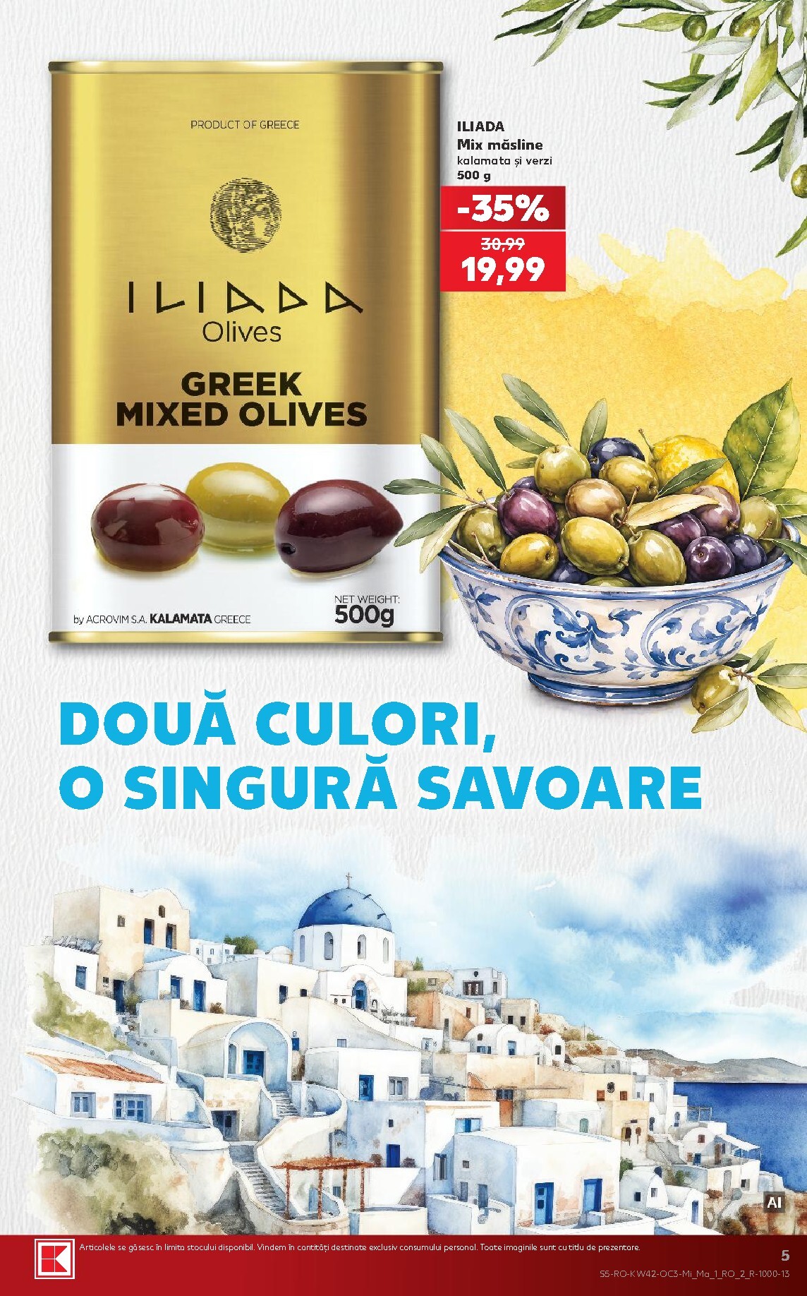 kaufland - Kaufland - Descoperă savoarea Greciei pliante pentru săptămâna viitoare de la miercuri 14.10.2026 până la marți 20.10.2026 - page: 5