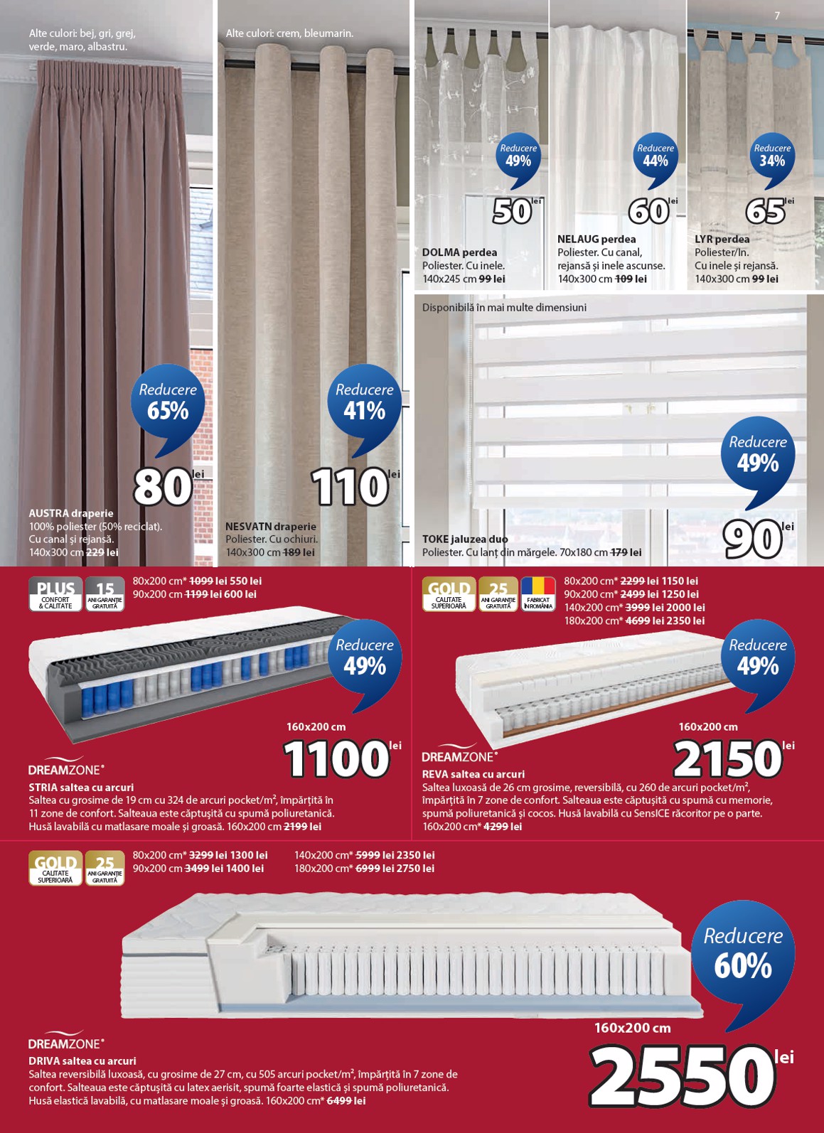 jysk - Catalog JYSK online – oferte valabile din 01.01. - page: 7