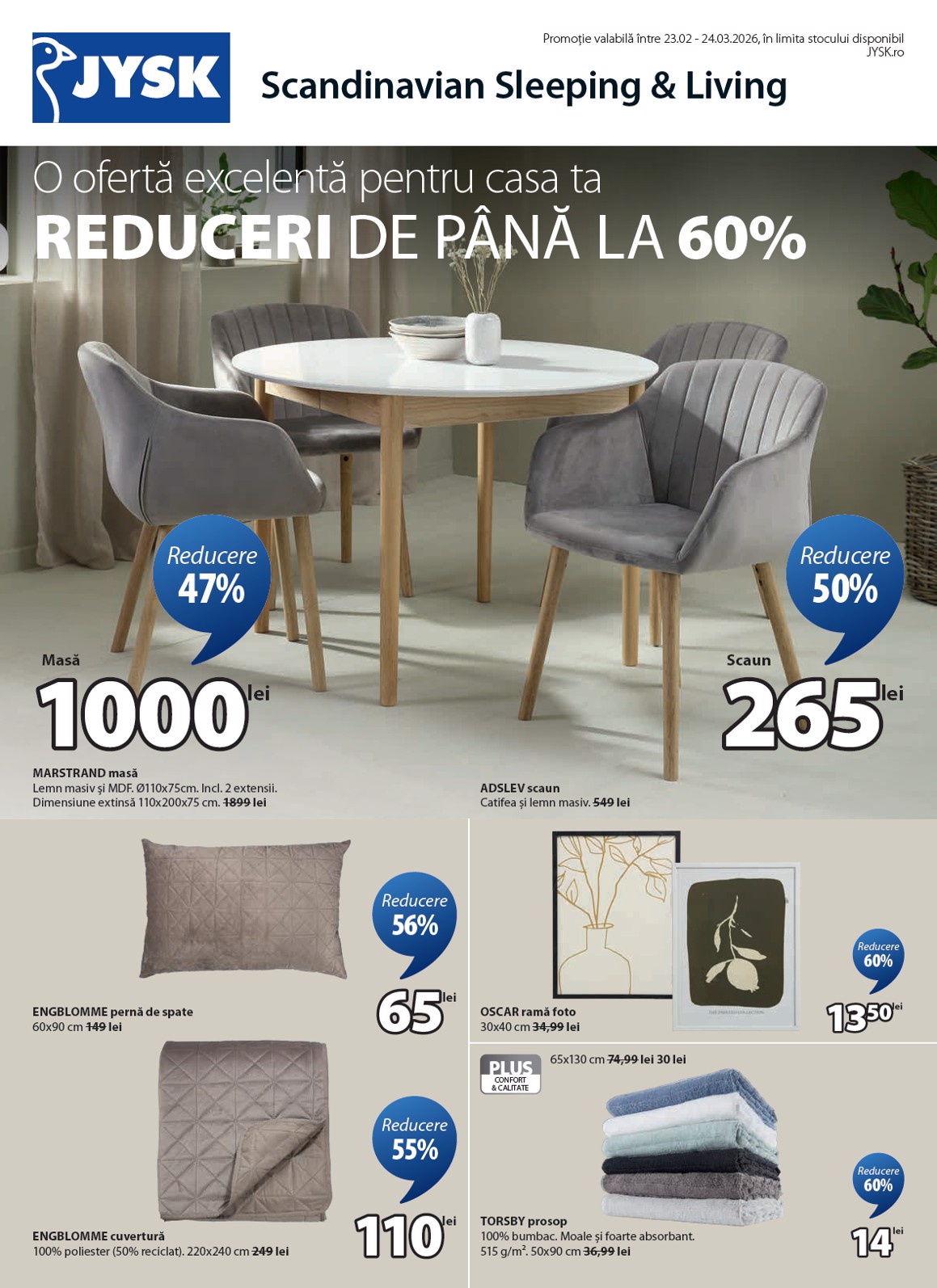 jysk - Catalog JYSK online – oferte valabile din 23.02.2026