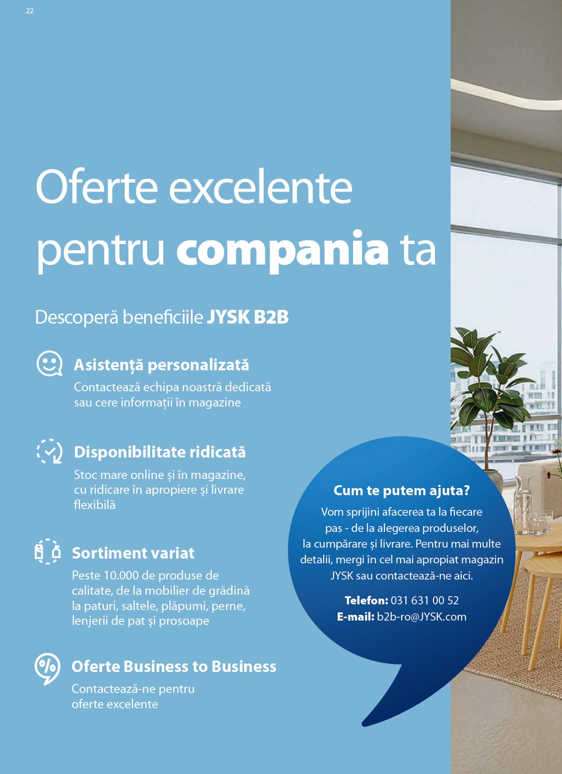 jysk - Catalog JYSK online – oferte valabile din 25.03.2026 - page: 22