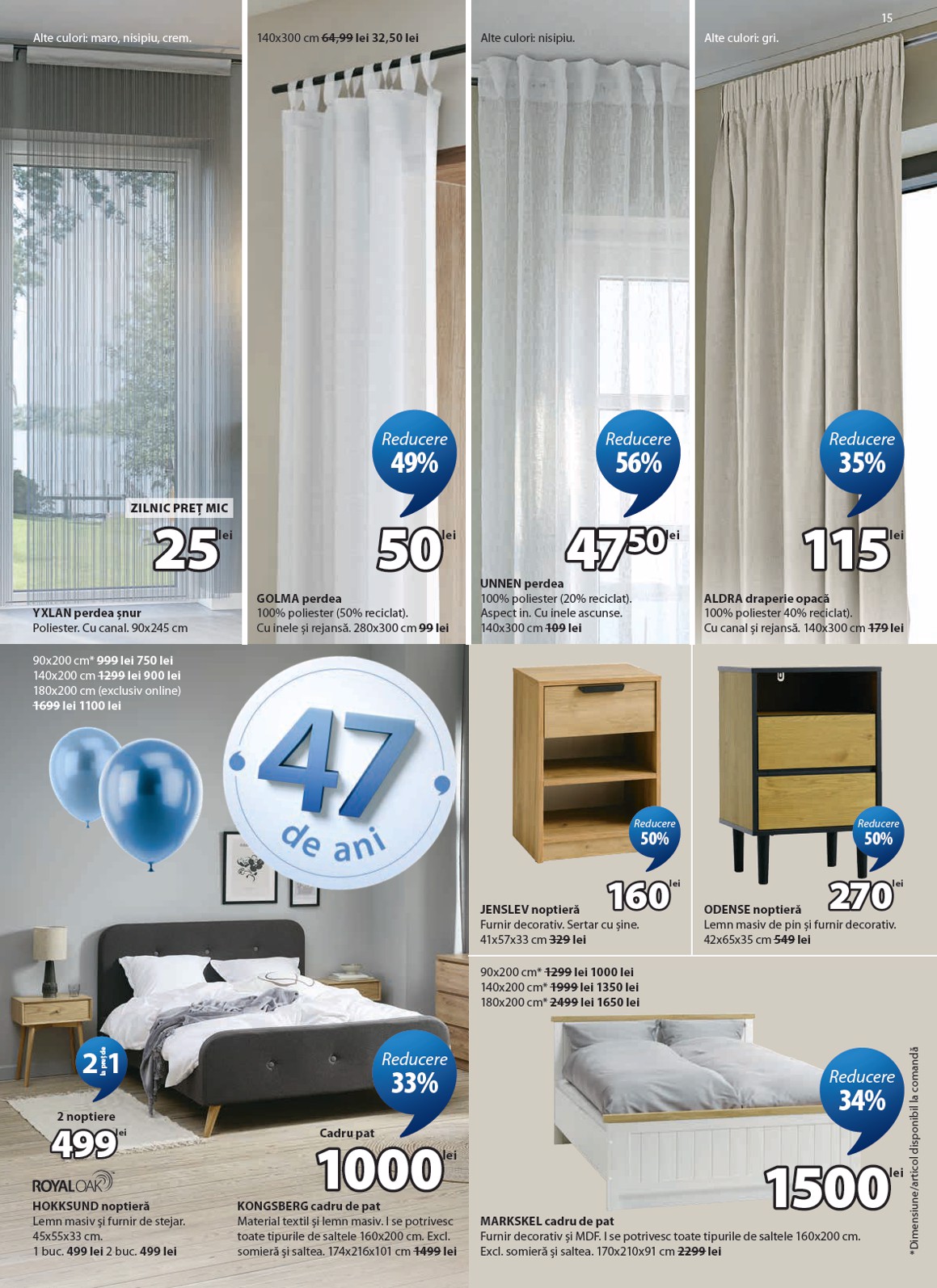 jysk - Catalog JYSK online – oferte valabile din 25.03.2026 - page: 15